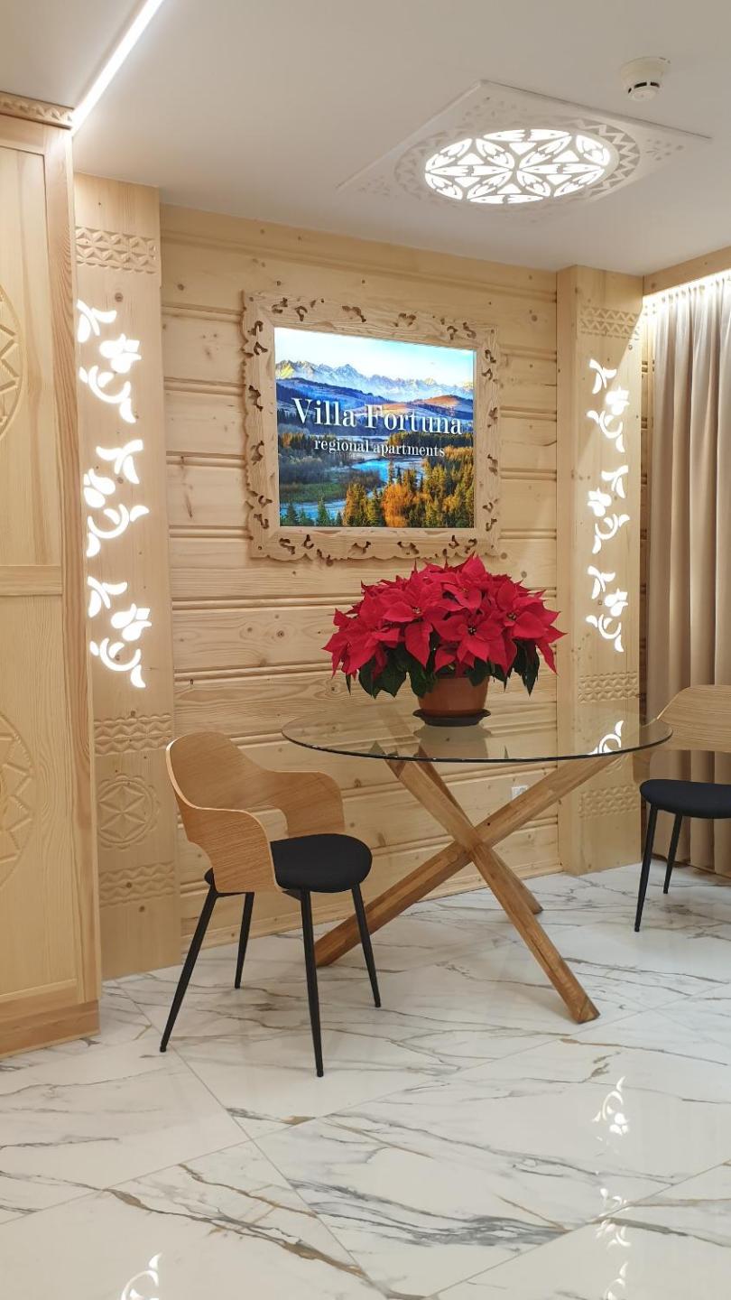 Villa Fortuna - Regionalne apartamenty & SPA - Sauna, Grill, Jacuzzi z widokiem na Tatry