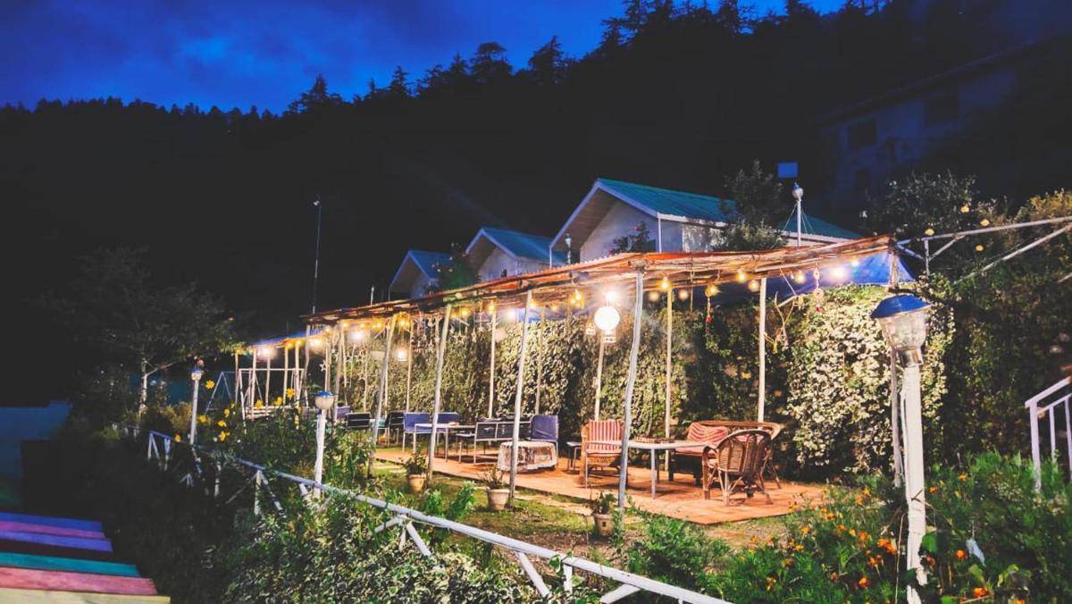 outdoor BBQ area