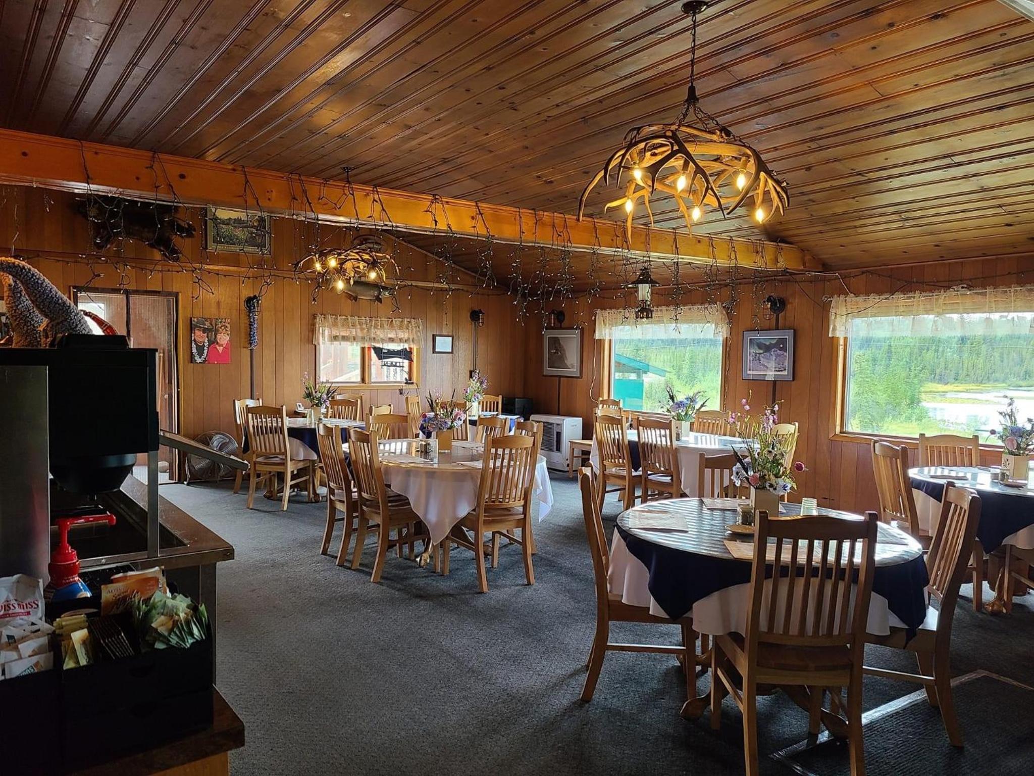 Tolsona Lake Lodge view 2
