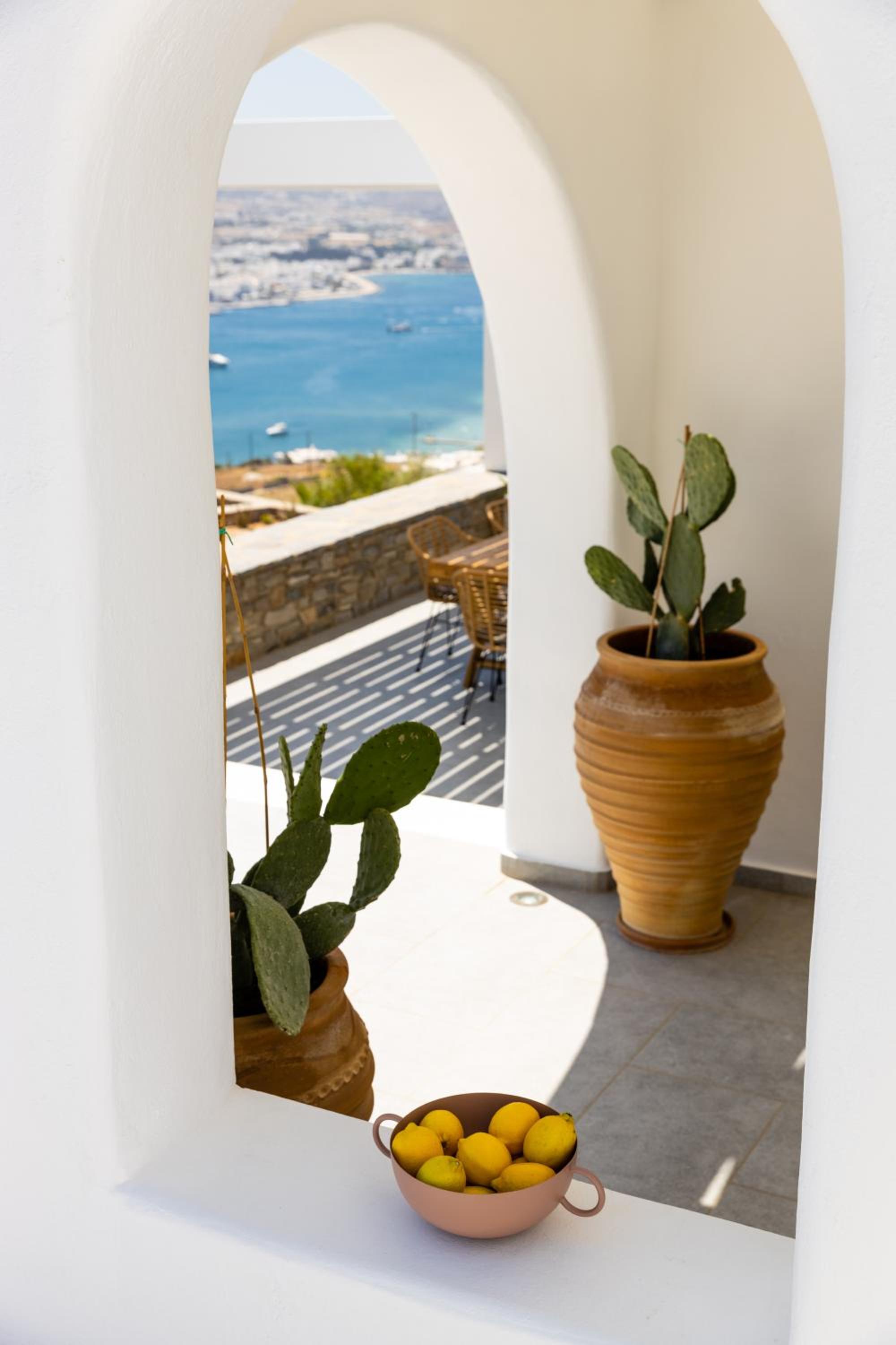 Near Parikia - 4BR Villa with Pool & View - Mirabilia view 2