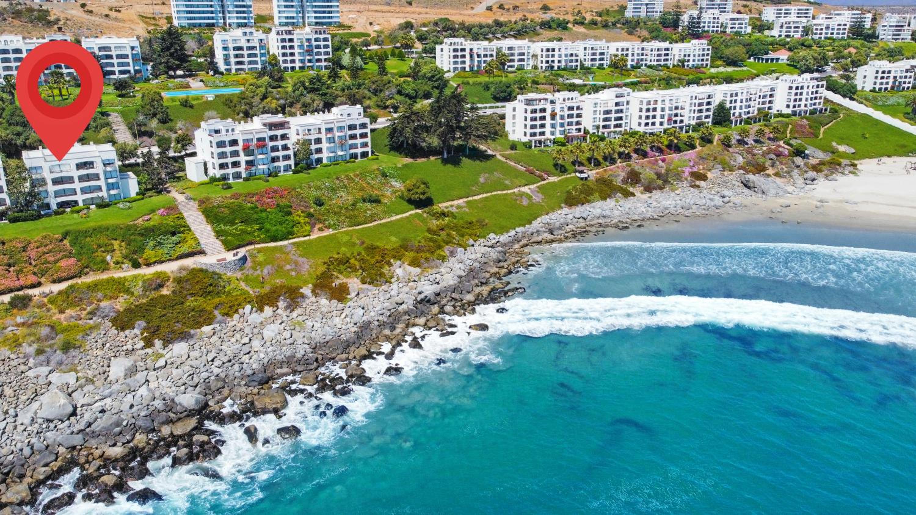 *1era Línea 1er Piso* Jardín, Playa, Piscinas 6p