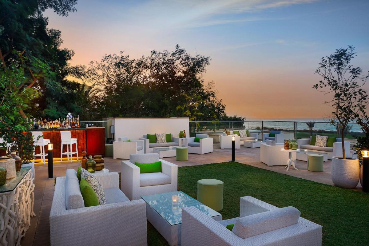 outdoor BBQ area