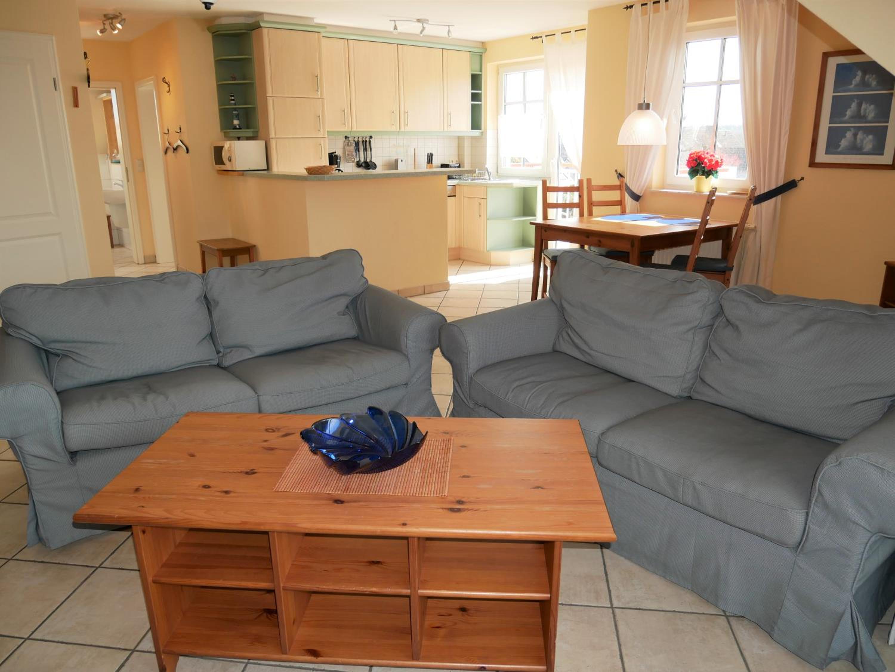 Bernsteinhaus, 850m zum Strand, mit Balkon, WLAN