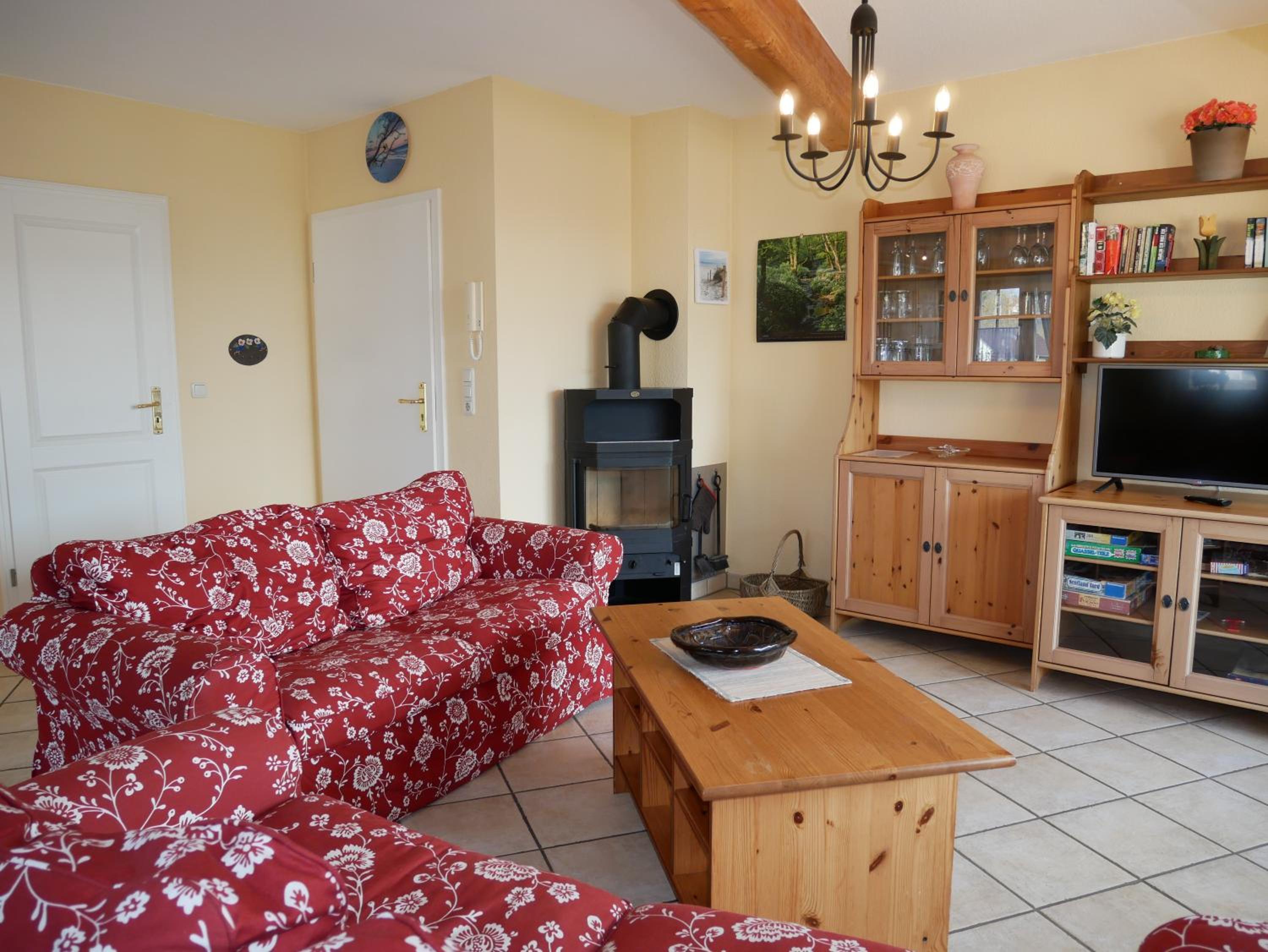 Bernsteinhaus, 850m zum Strand, mit Balkon, WLAN