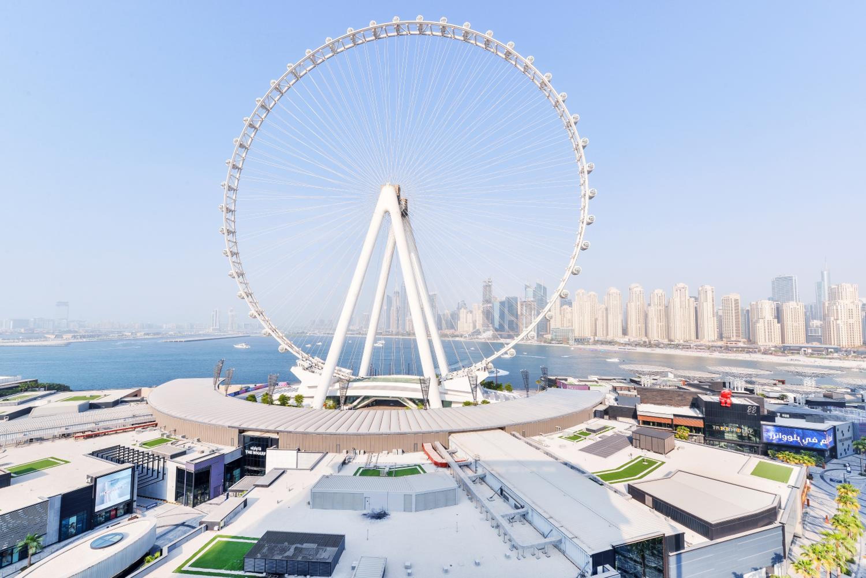 Spectacular 3 BR condo with maids room facing the Dubai Eye