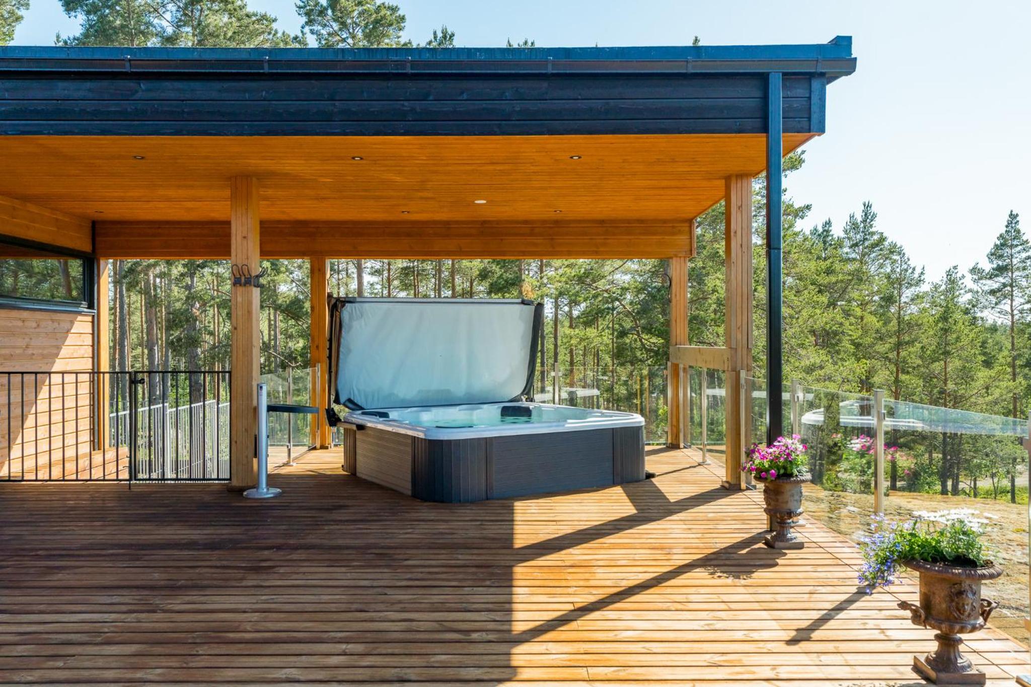 Seaview villa with jacuzzi