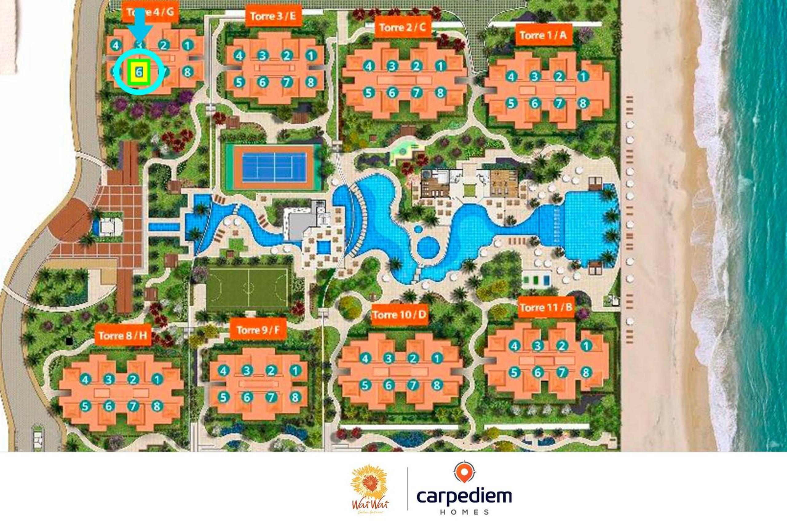 WaiWai #406 - Cobertura com Jacuzzi by Carpediem