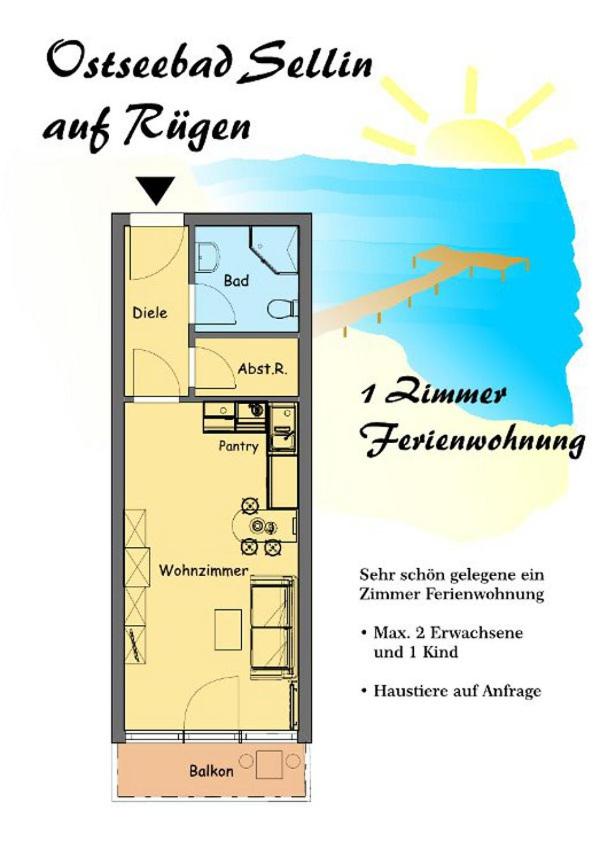 Ferienapartment Haus Baltic 1OG09