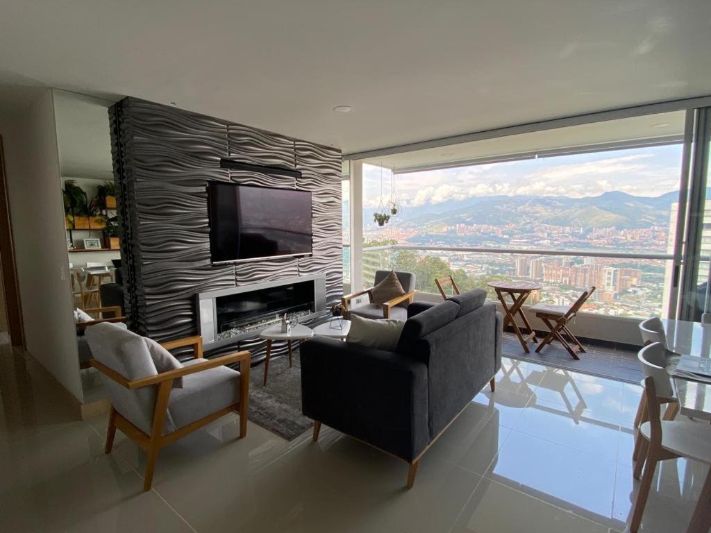 Apartamento con vista a Medellín