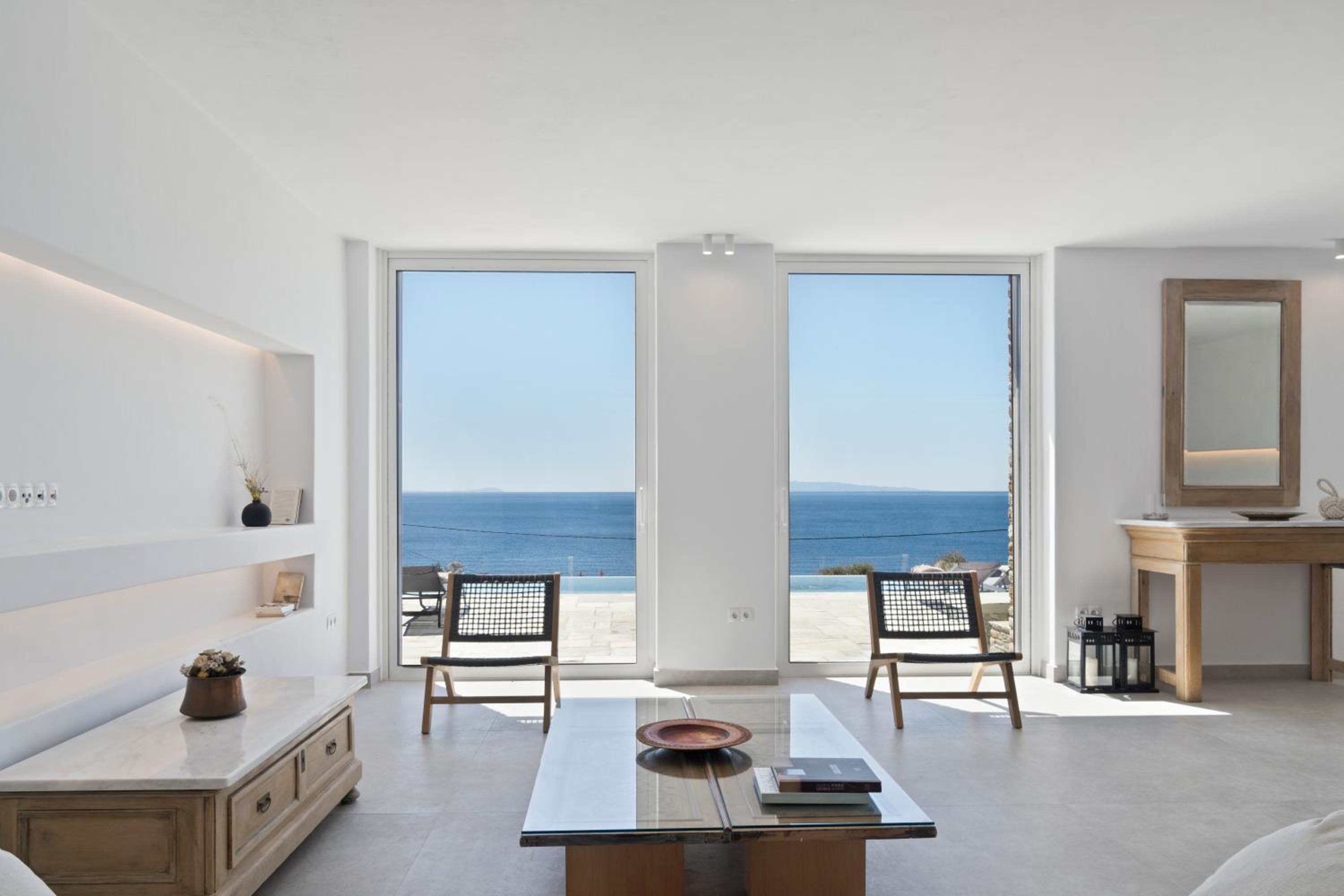 Villa Thalassa, Beachfront, Private Pool & Sunset Views by Explore Andros photo 5