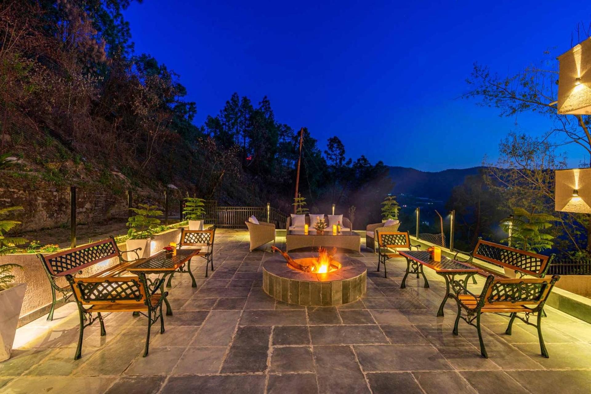 StayVista at Villa AnVira by GTV Estate with Bonfire, BBQ view 2