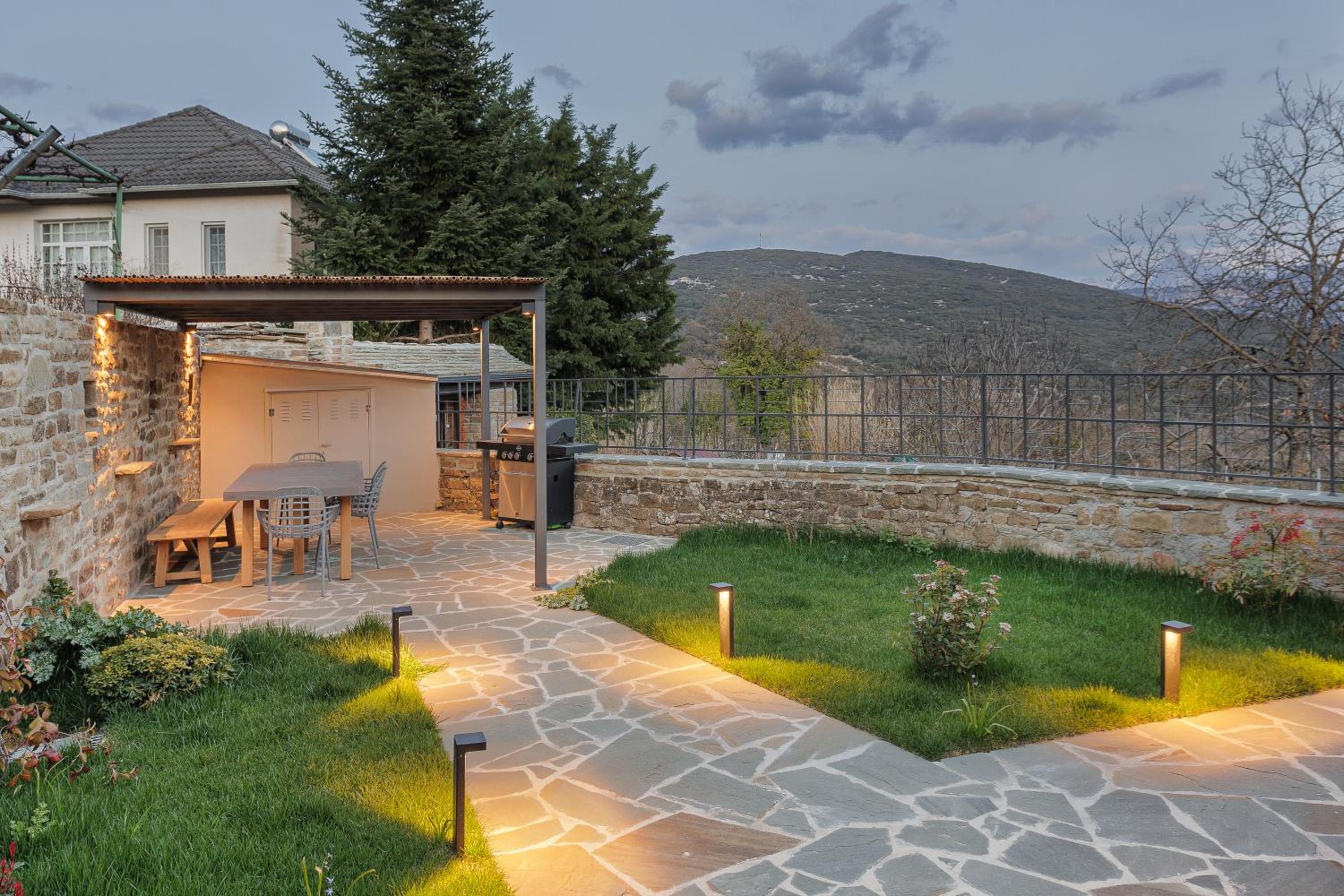 LozArt Traditional Stone House