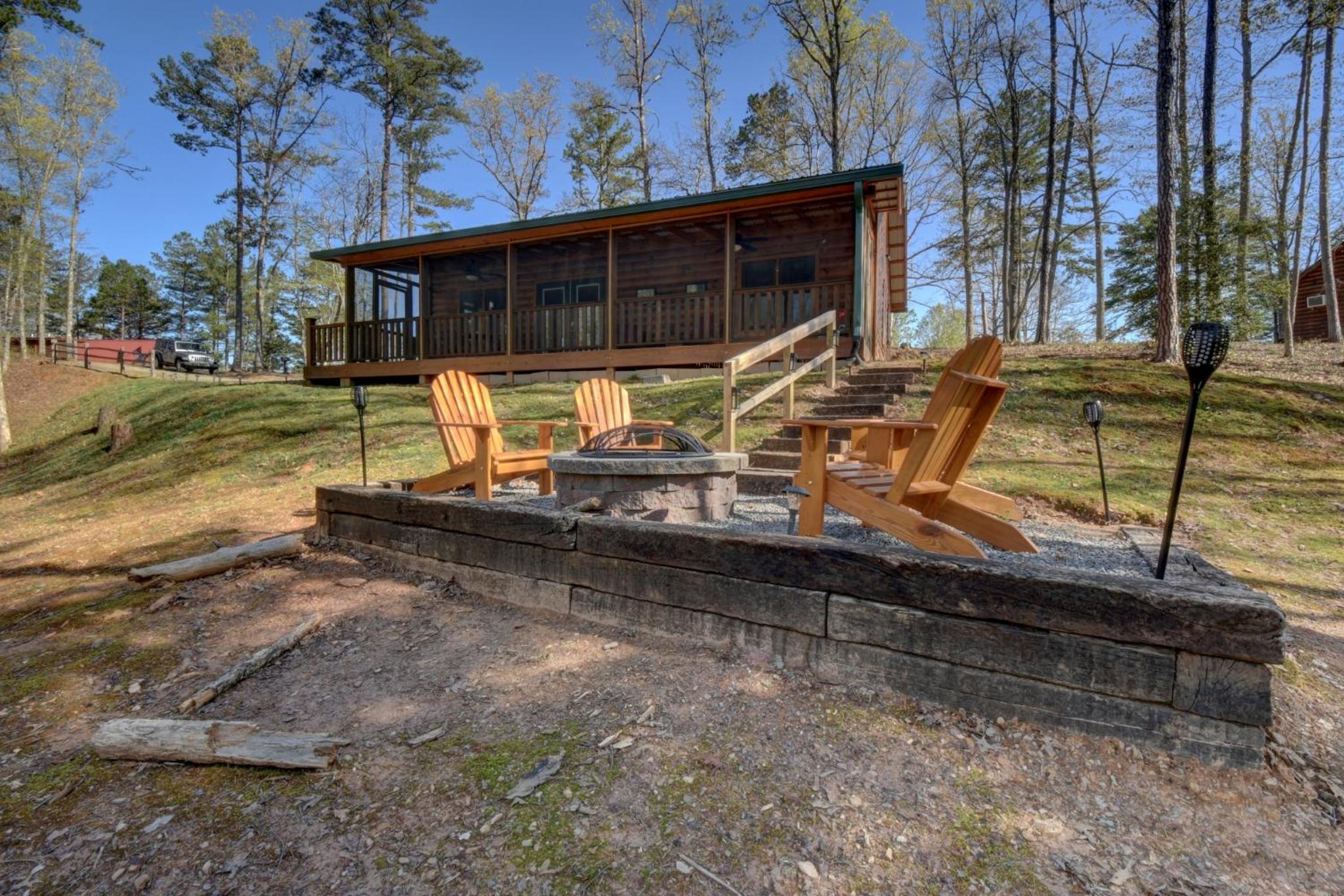 Goldyloks' Cottage is "Just Right!" for you! Near Murphy, NC and Blairsville, GA view 3