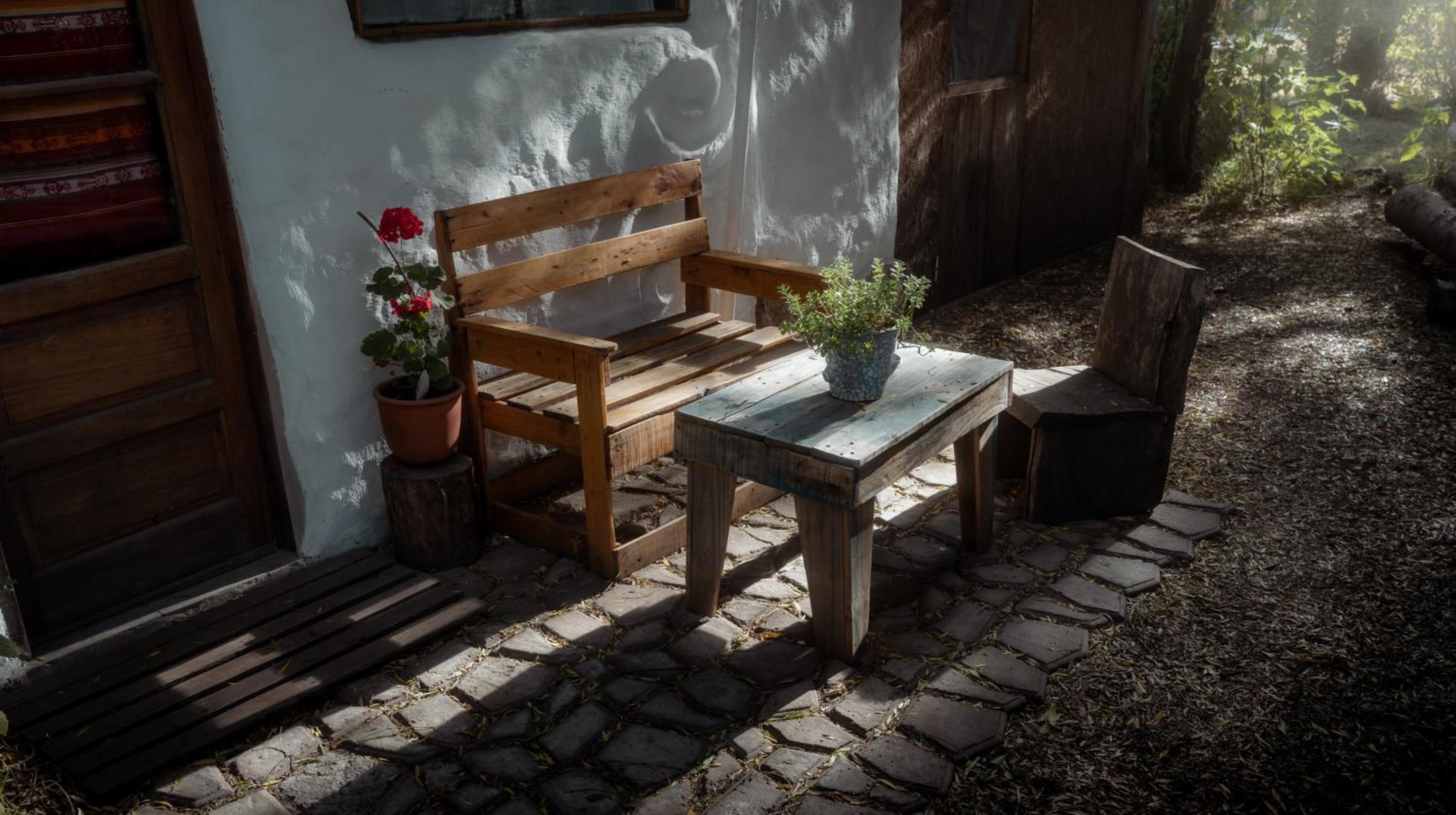 Casita depto en el bosque