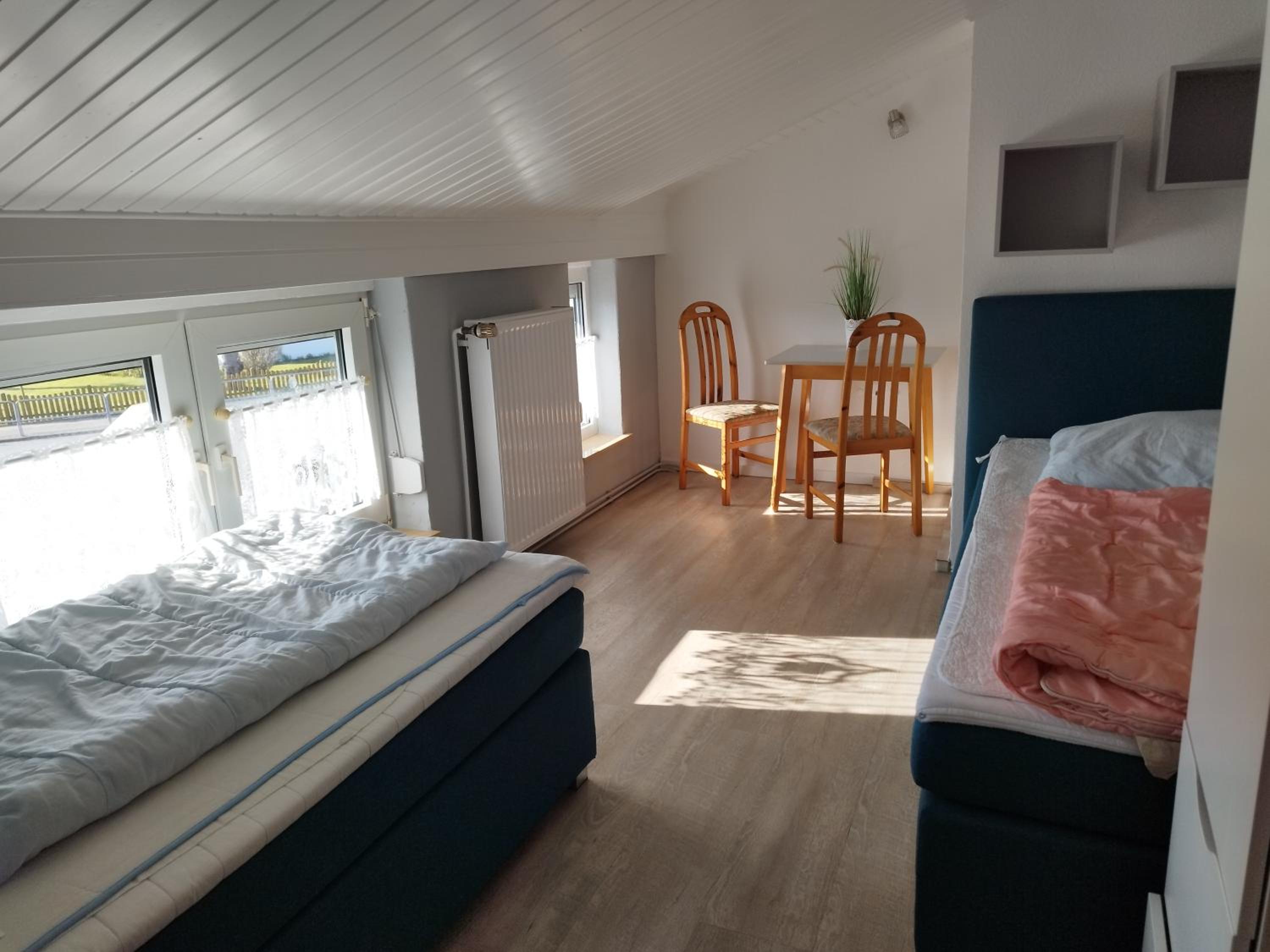 FeWo 8, 1ste Etage, eigene Terrasse mit Strandkorb