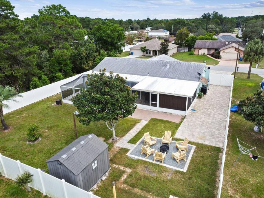 Heated Salt Water Pool, Outdoor Kitchen in a Private Home view 5