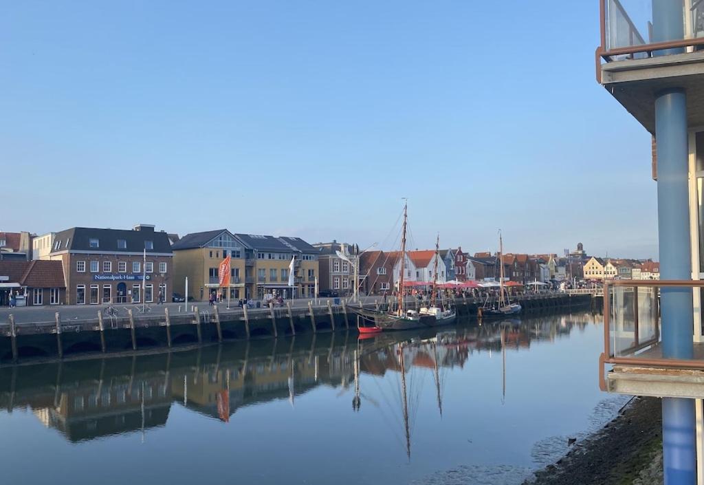 Simmerdeis am Hafen