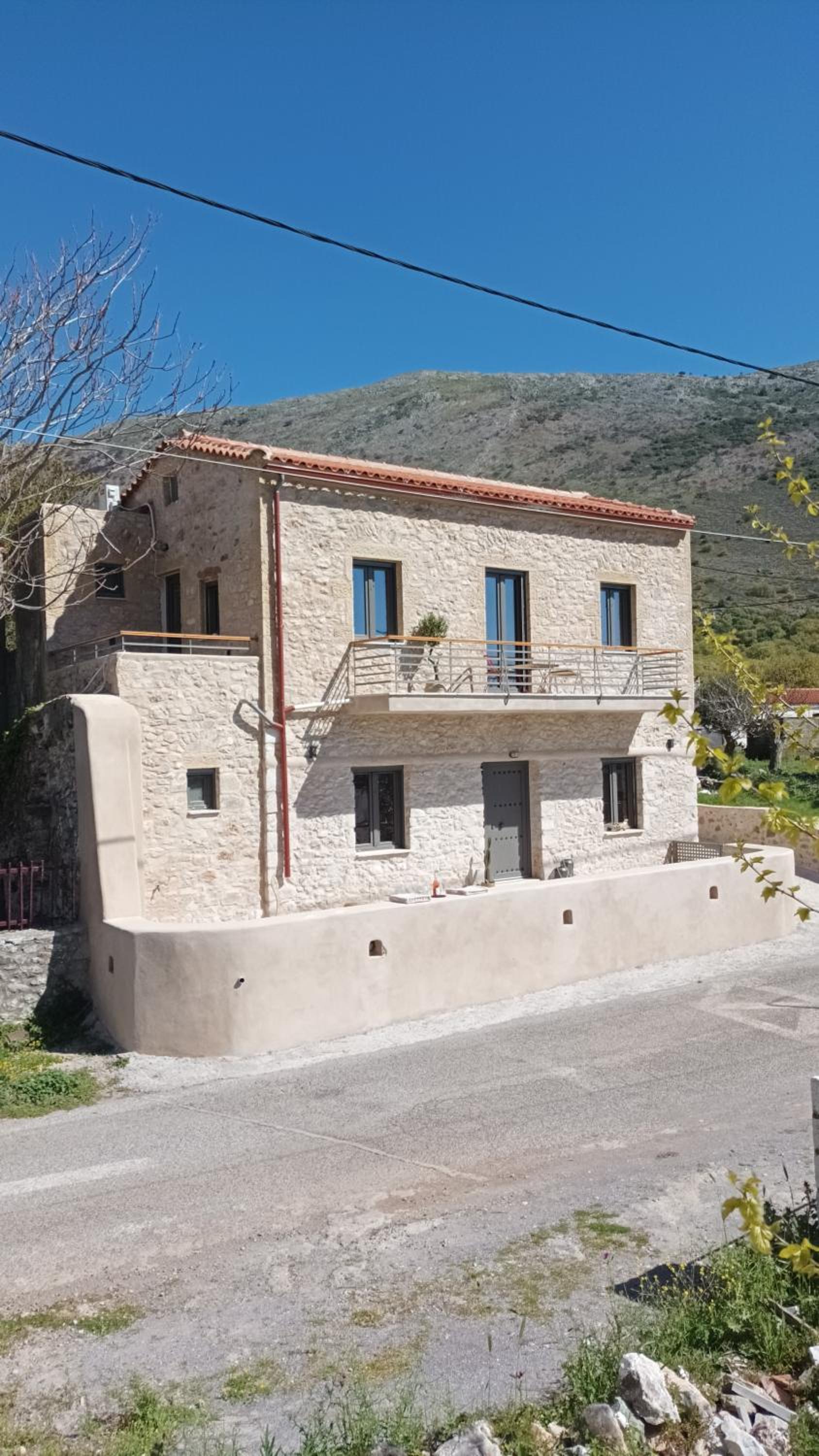 Pyrrichos Stone House view 2