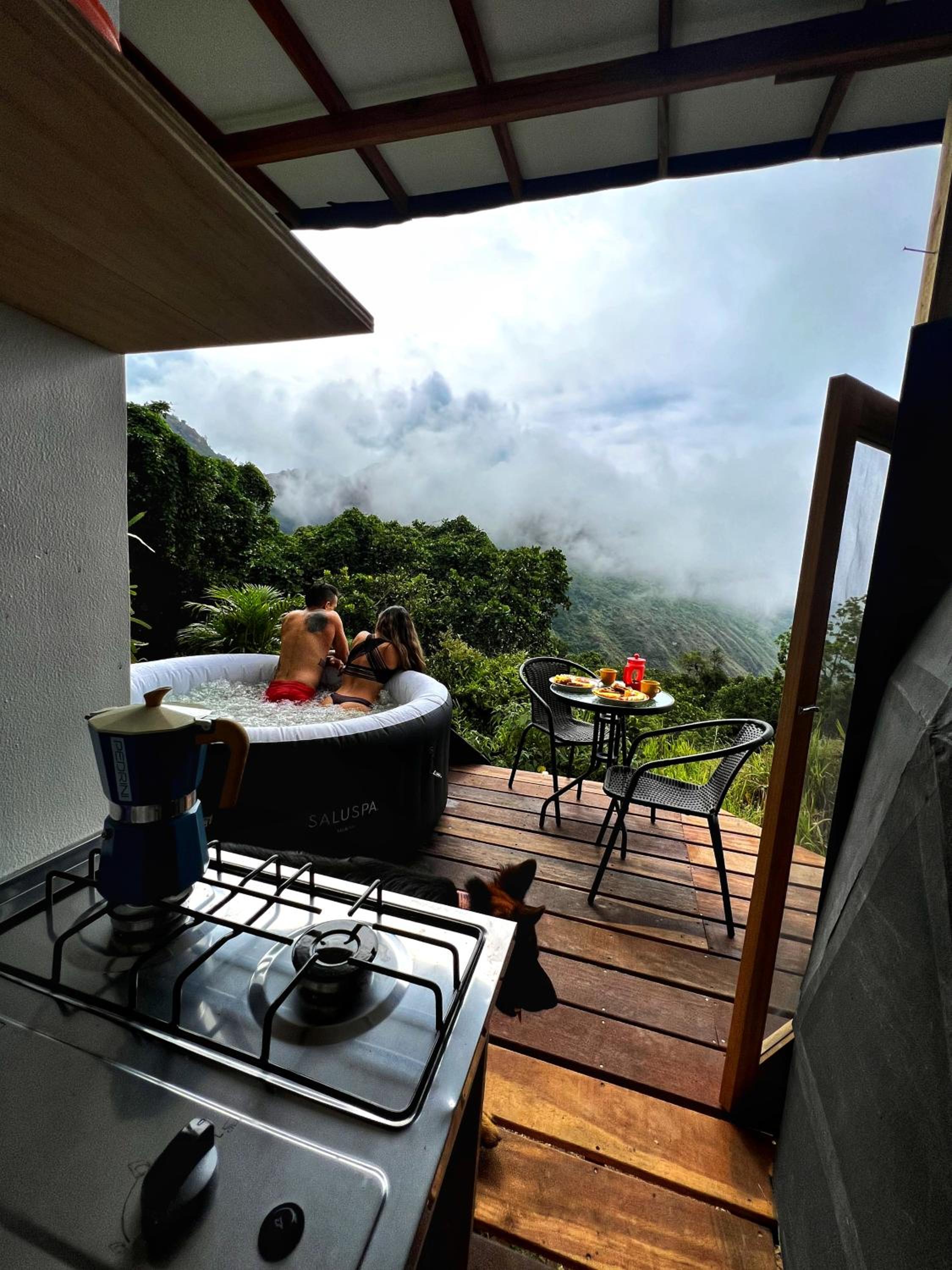Domo Jacuzzi con vista al Cañón del Chicamocha