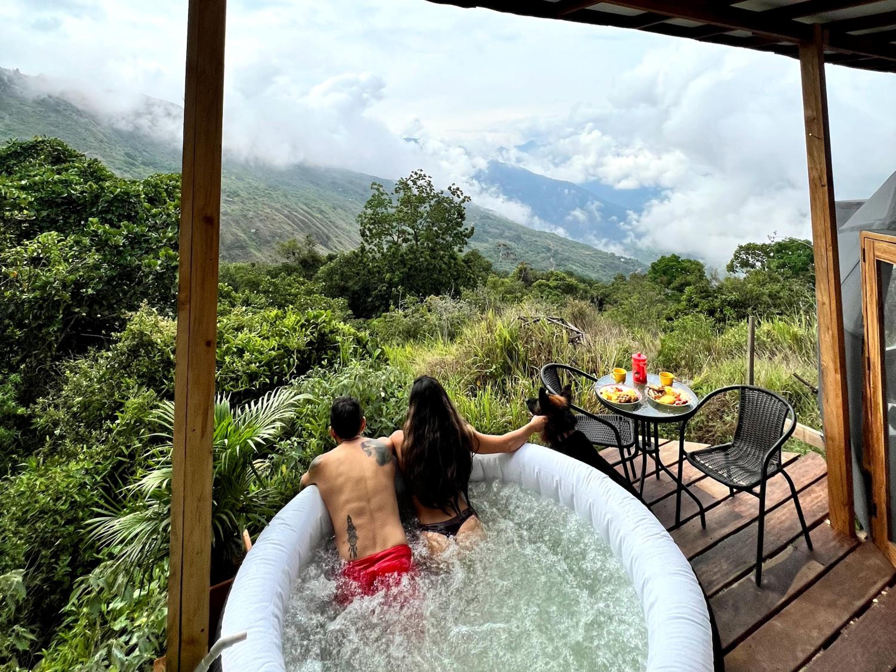 Domo Jacuzzi con vista al Cañón del Chicamocha