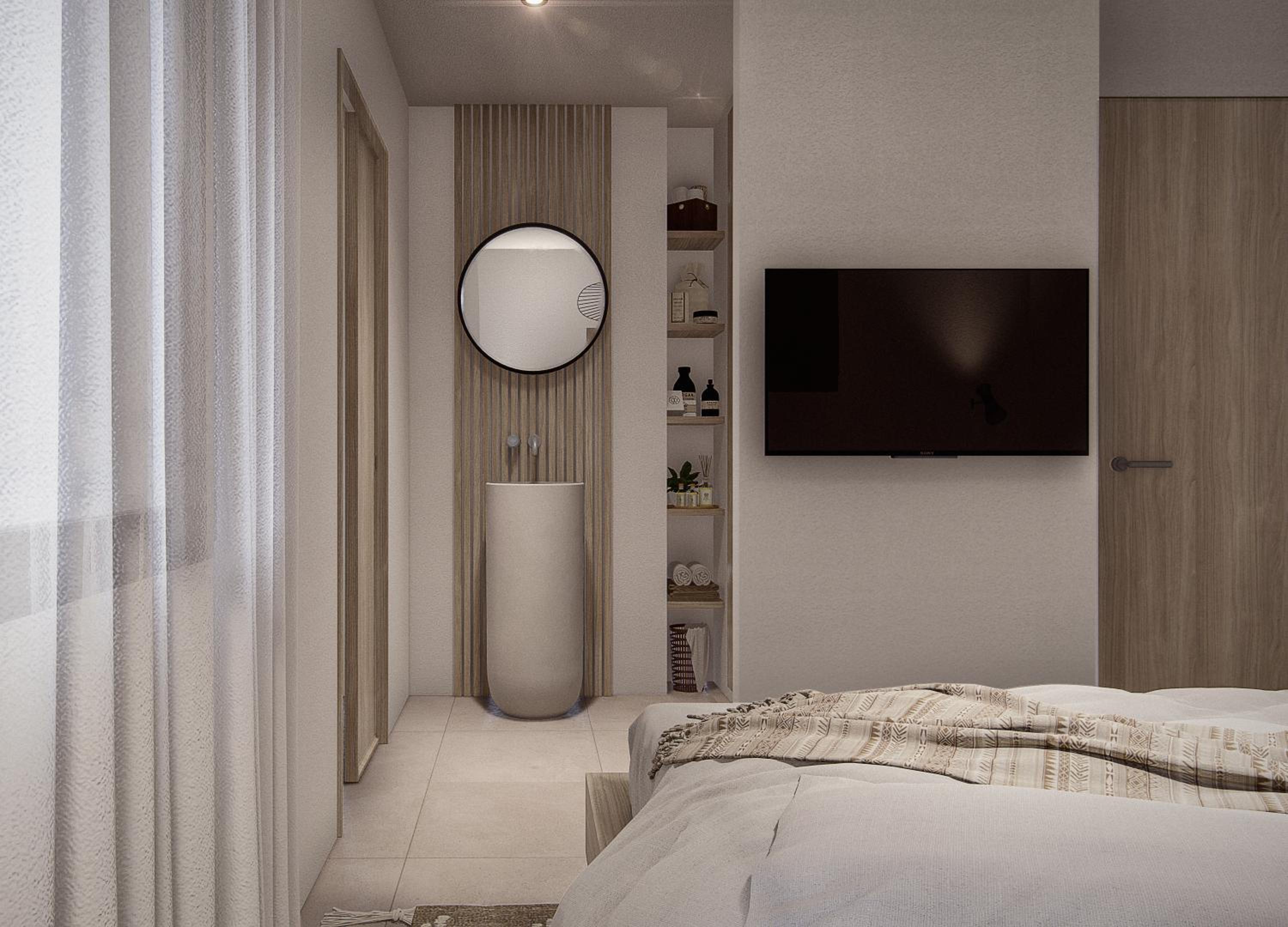 hotel room