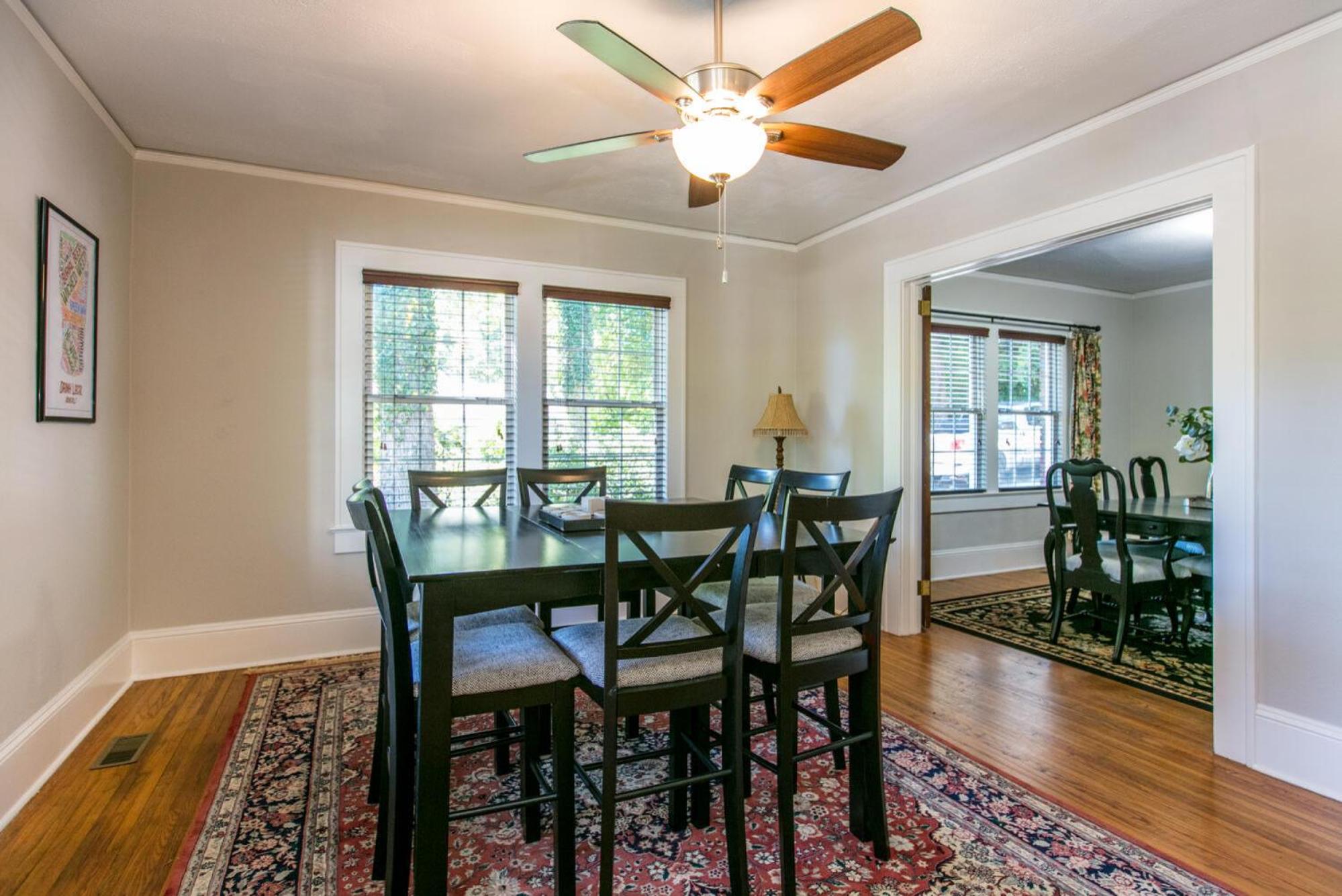 Roomy 5BR Bungalow with Backyard, Walk to Downtown