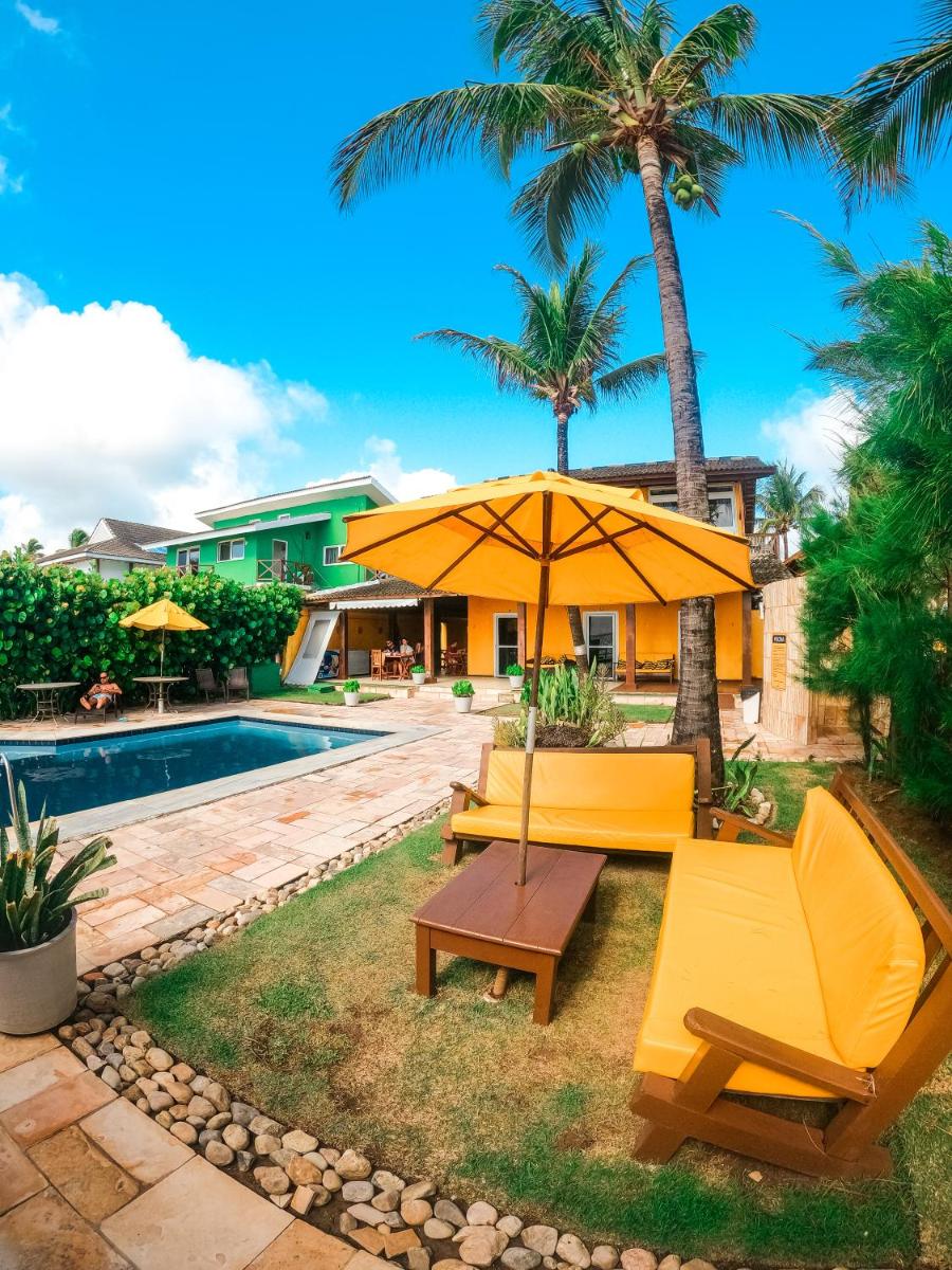 outdoor BBQ area