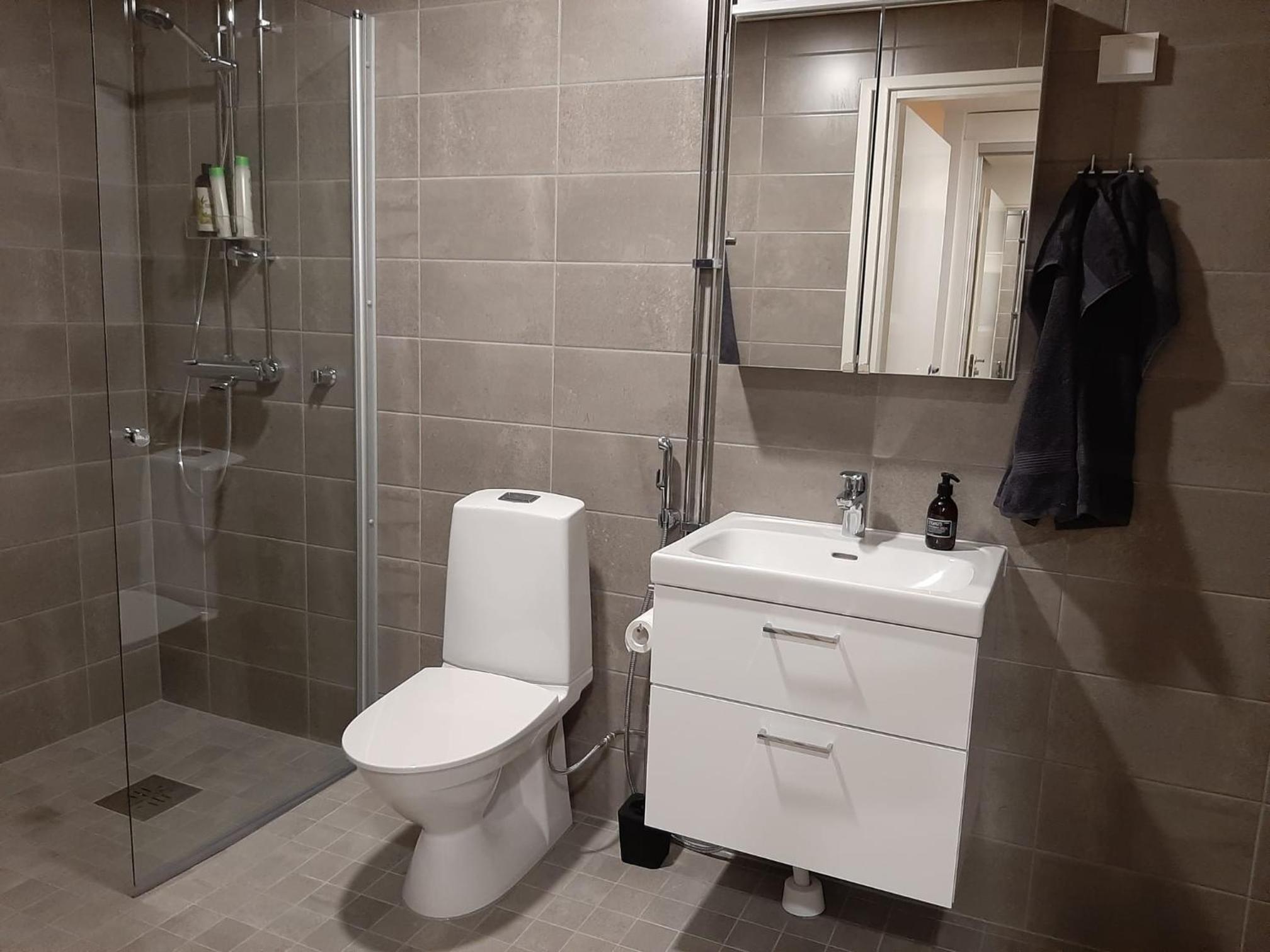 Premium kaksio Rauman keskustassa, parveke ja sauna