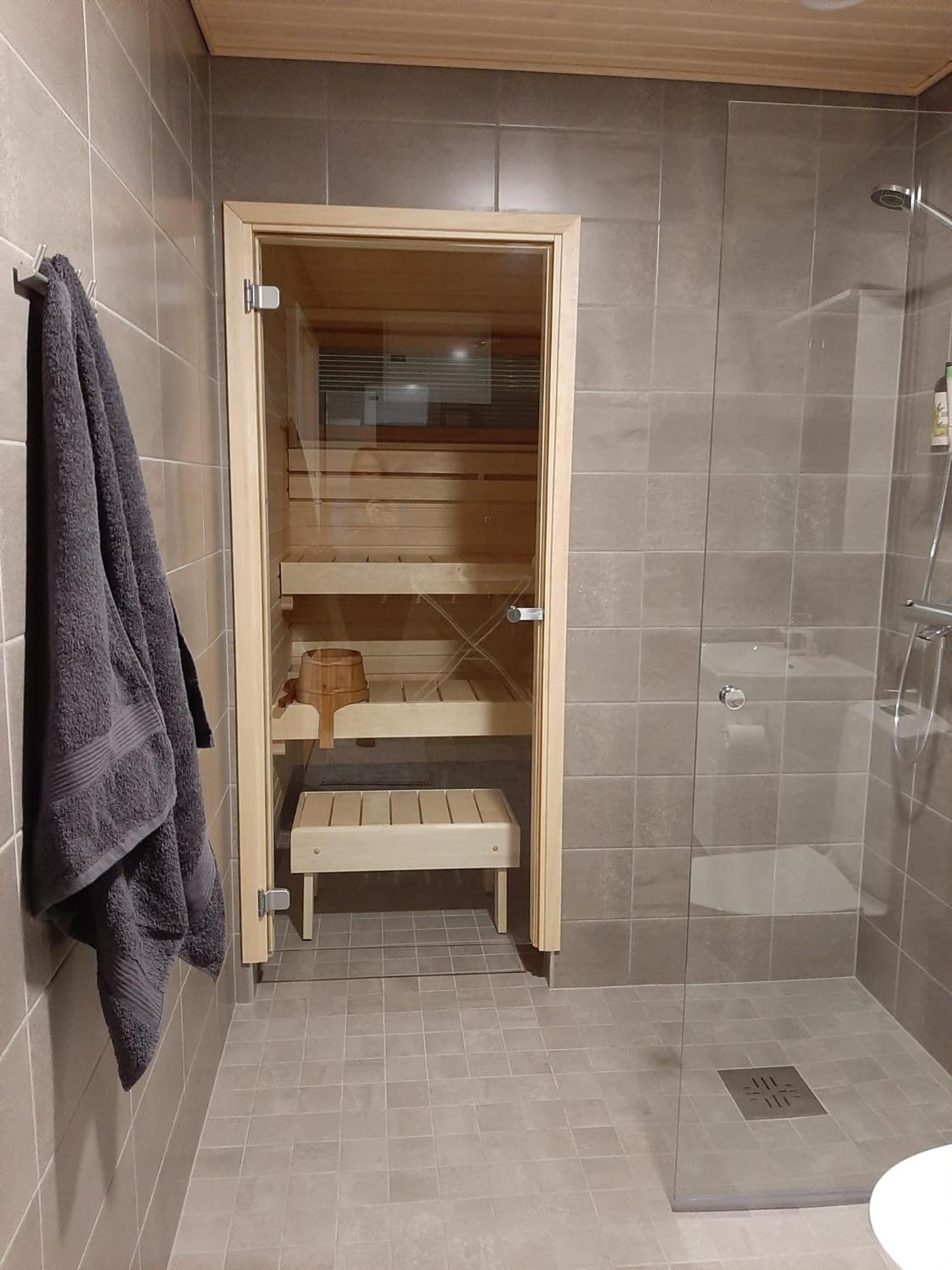 Premium kaksio Rauman keskustassa, parveke ja sauna