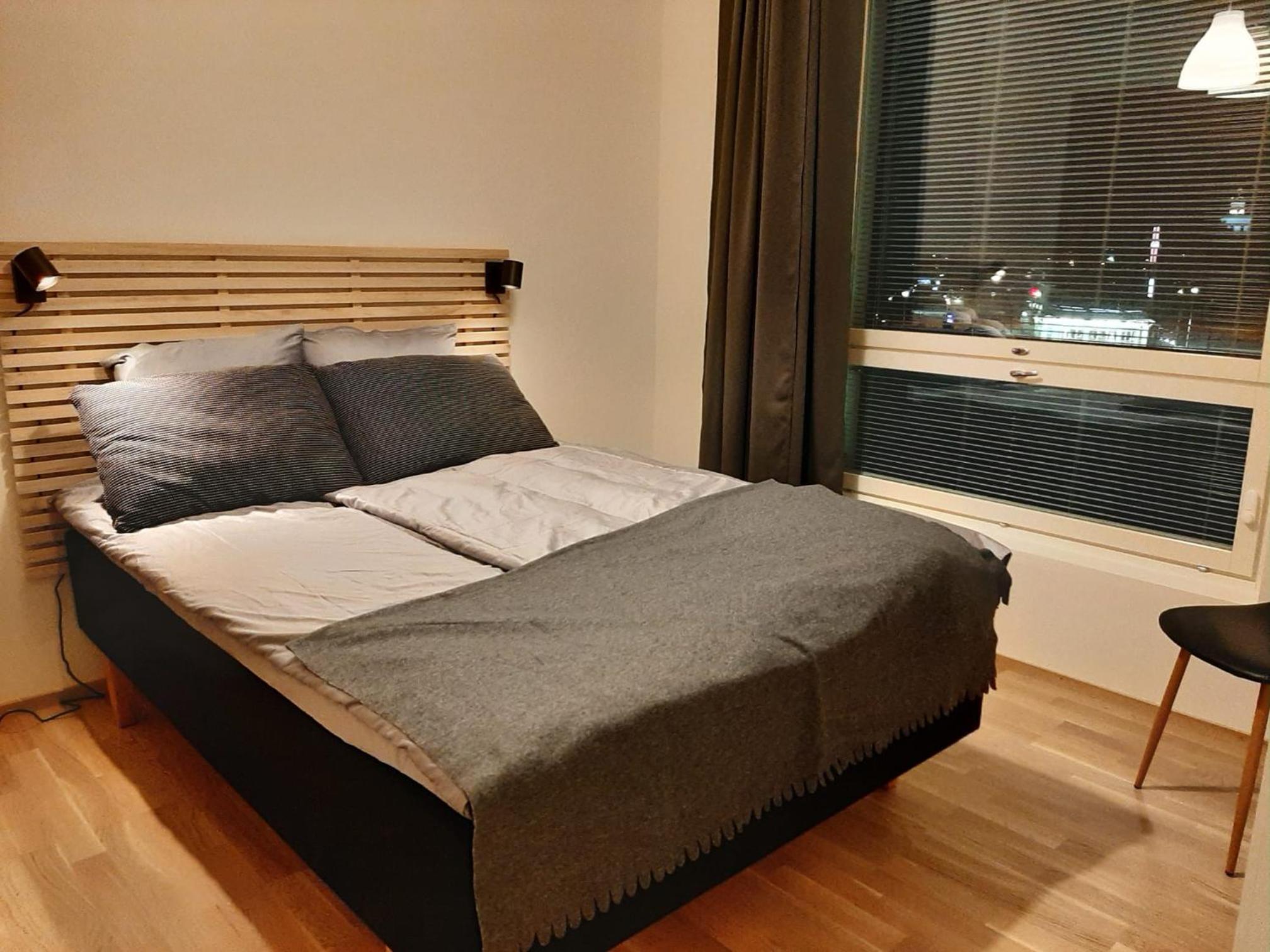Premium kaksio Rauman keskustassa, parveke ja sauna