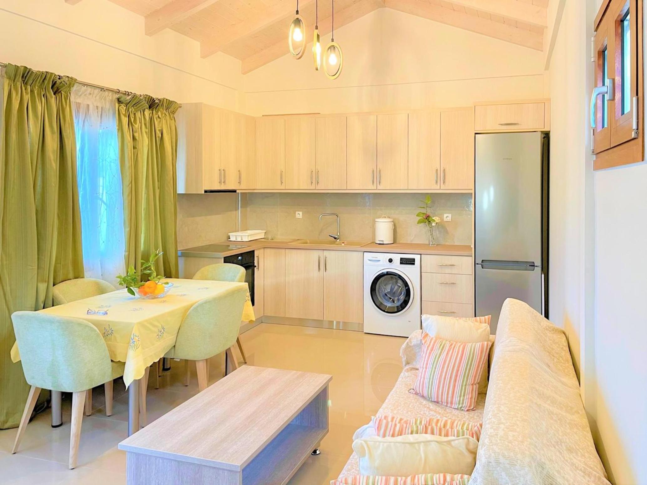 Lefkada house with private yard parking 2