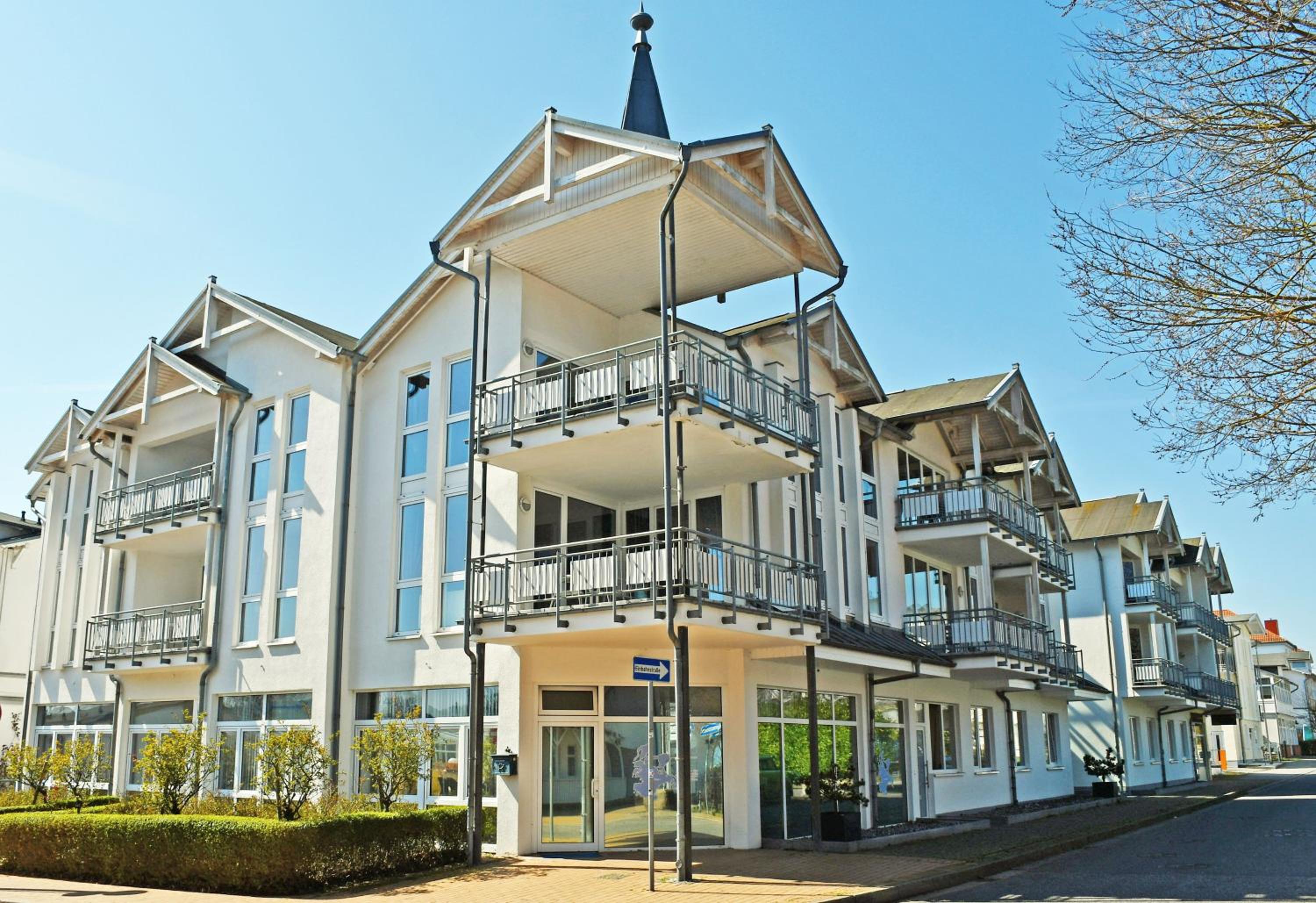 Appartementhaus mit Balkon im Ostseebad Göhren HM-10-18