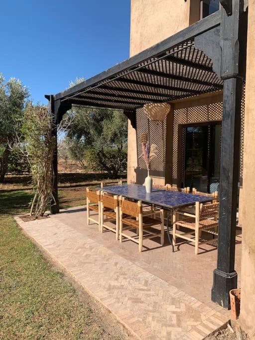 Villa Ily Marrakech Oasis privée avec piscine chauffée et panorama Atlas