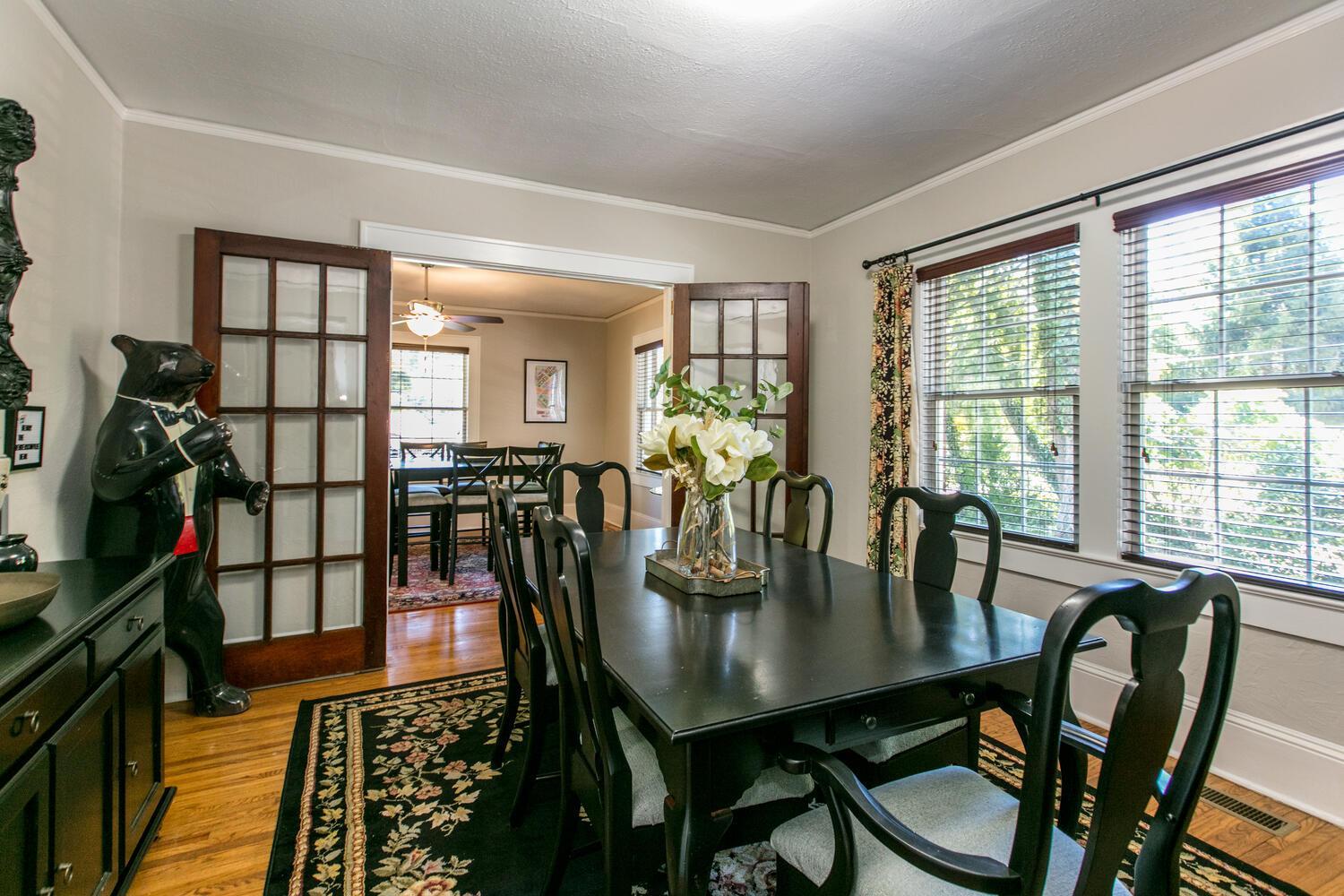 Roomy 5BR Bungalow with Backyard, Walk to Downtown