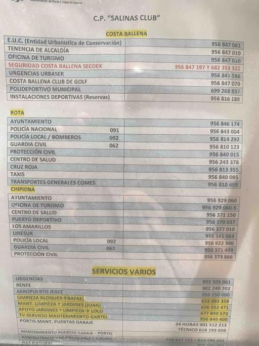 Apartamento residencial de golf y playa Cadiz
