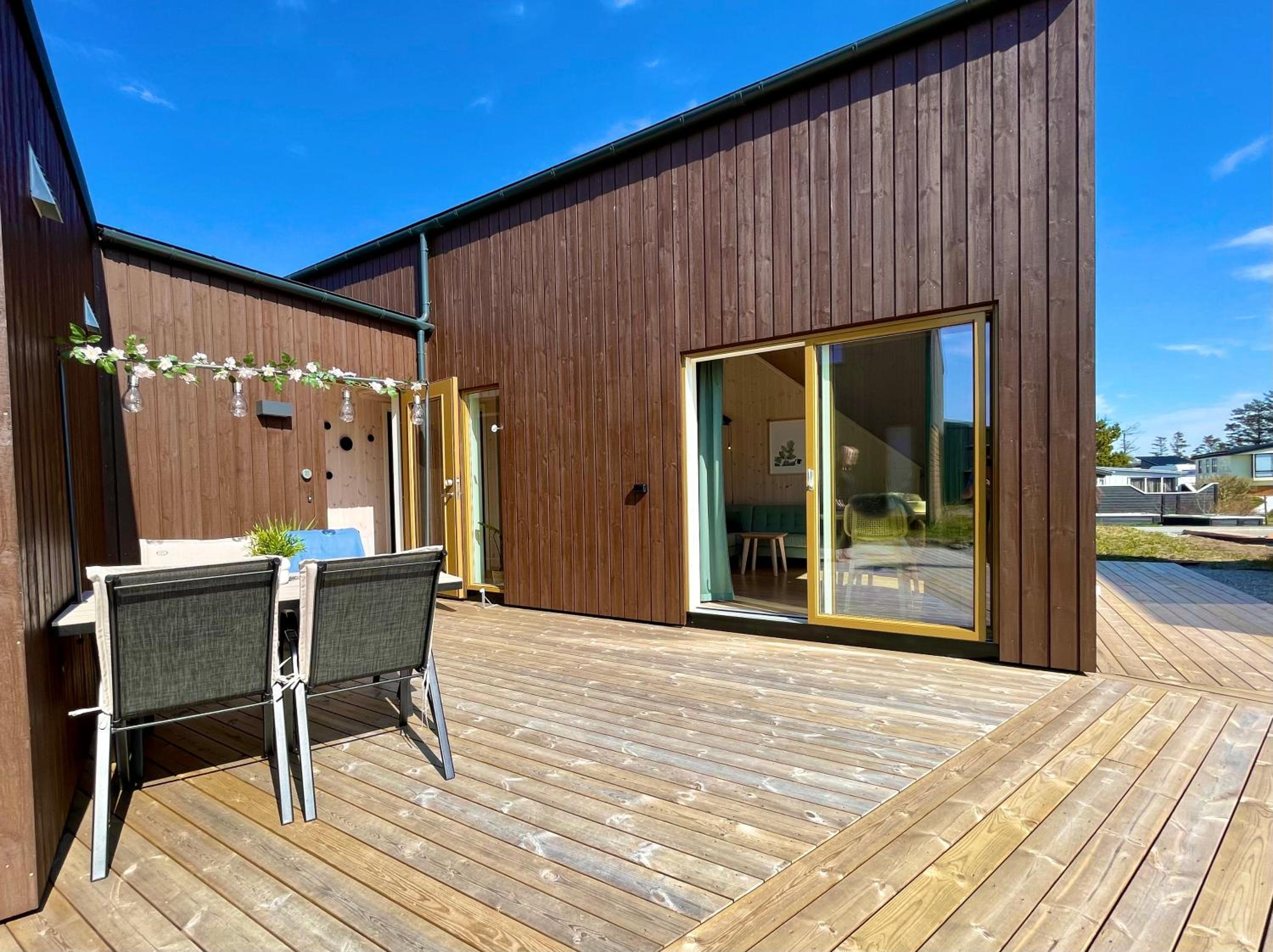 Fresh hytte ved Borestranden med to soverom og hems