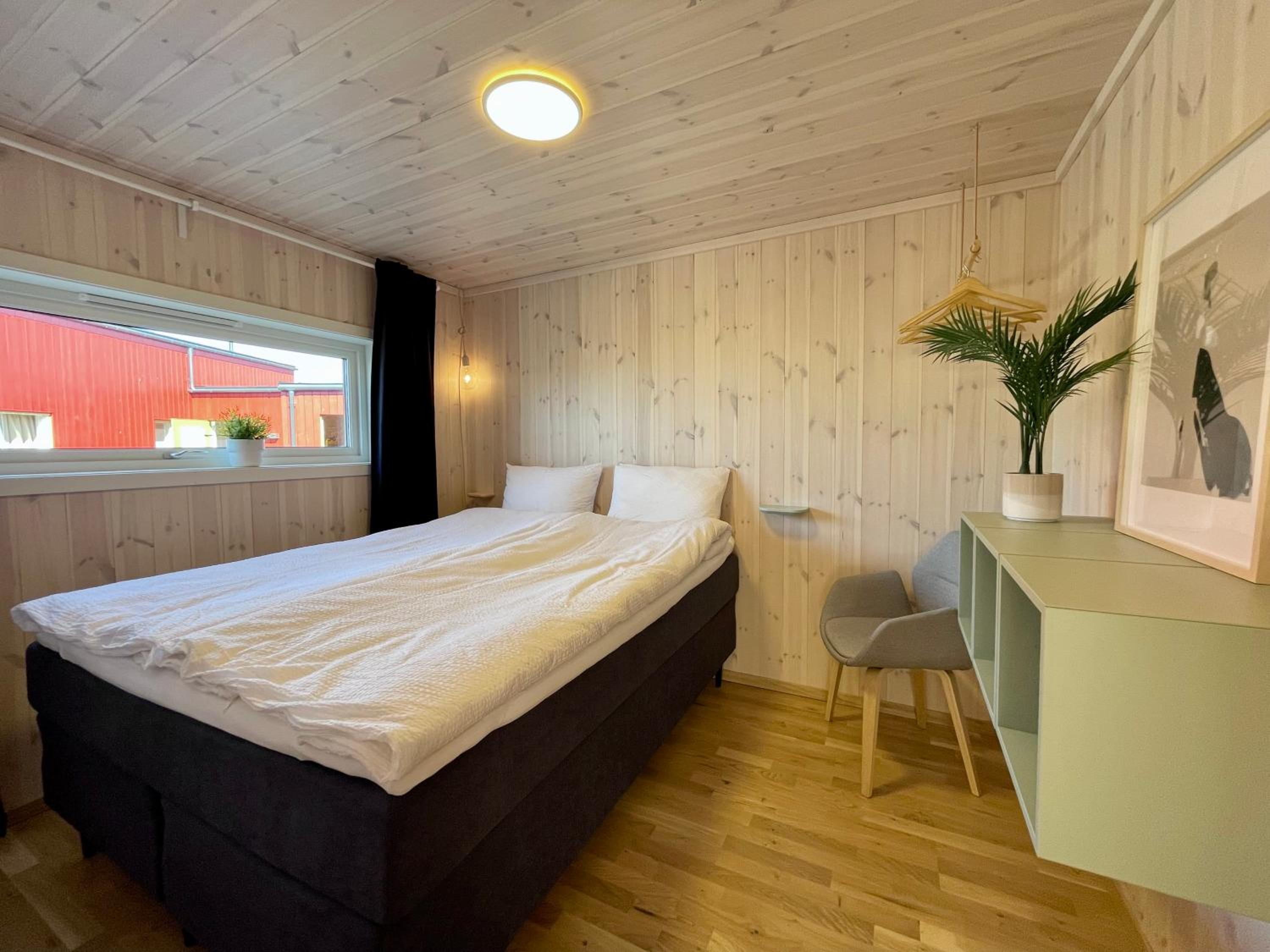 Fresh hytte ved Borestranden med to soverom og hems