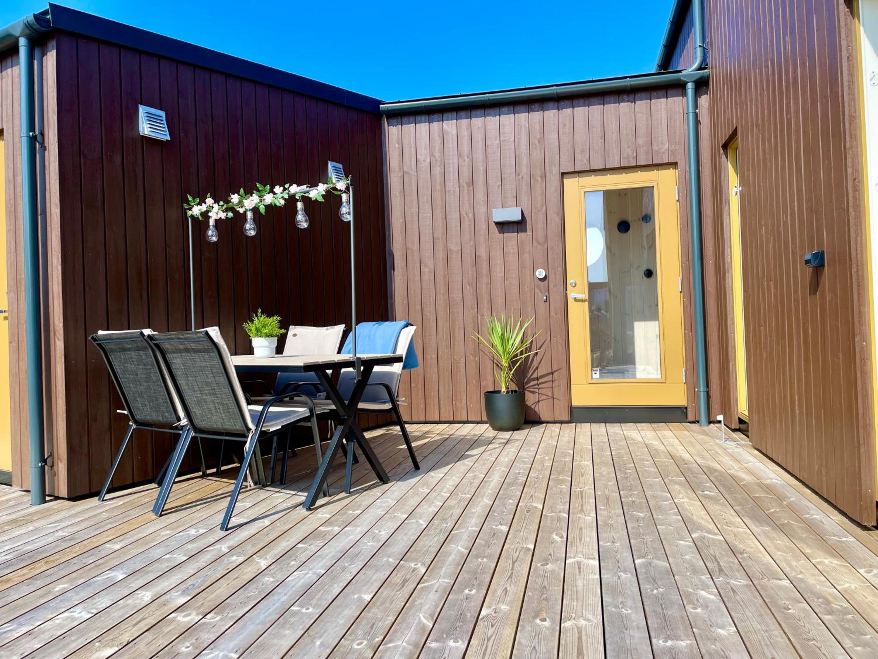 Fresh hytte ved Borestranden med to soverom og hems