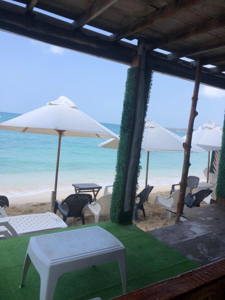 outdoor BBQ area