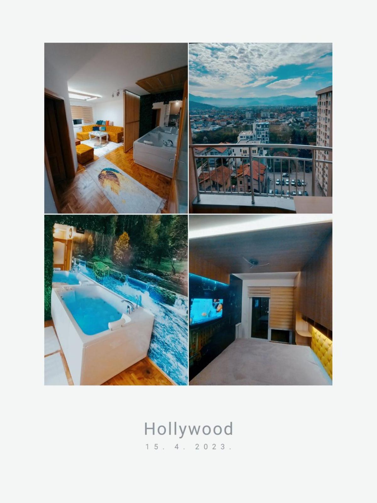 JACUZZI for RELAX - HOLLYWOOD Apartment, STUP, Sarajevo