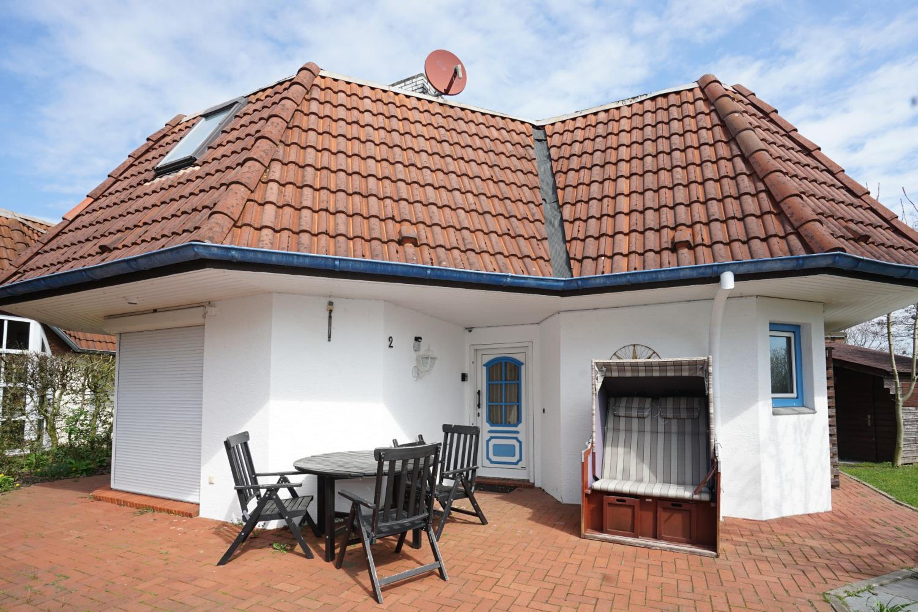 Ferienhaus Kiebitz mit Sauna
