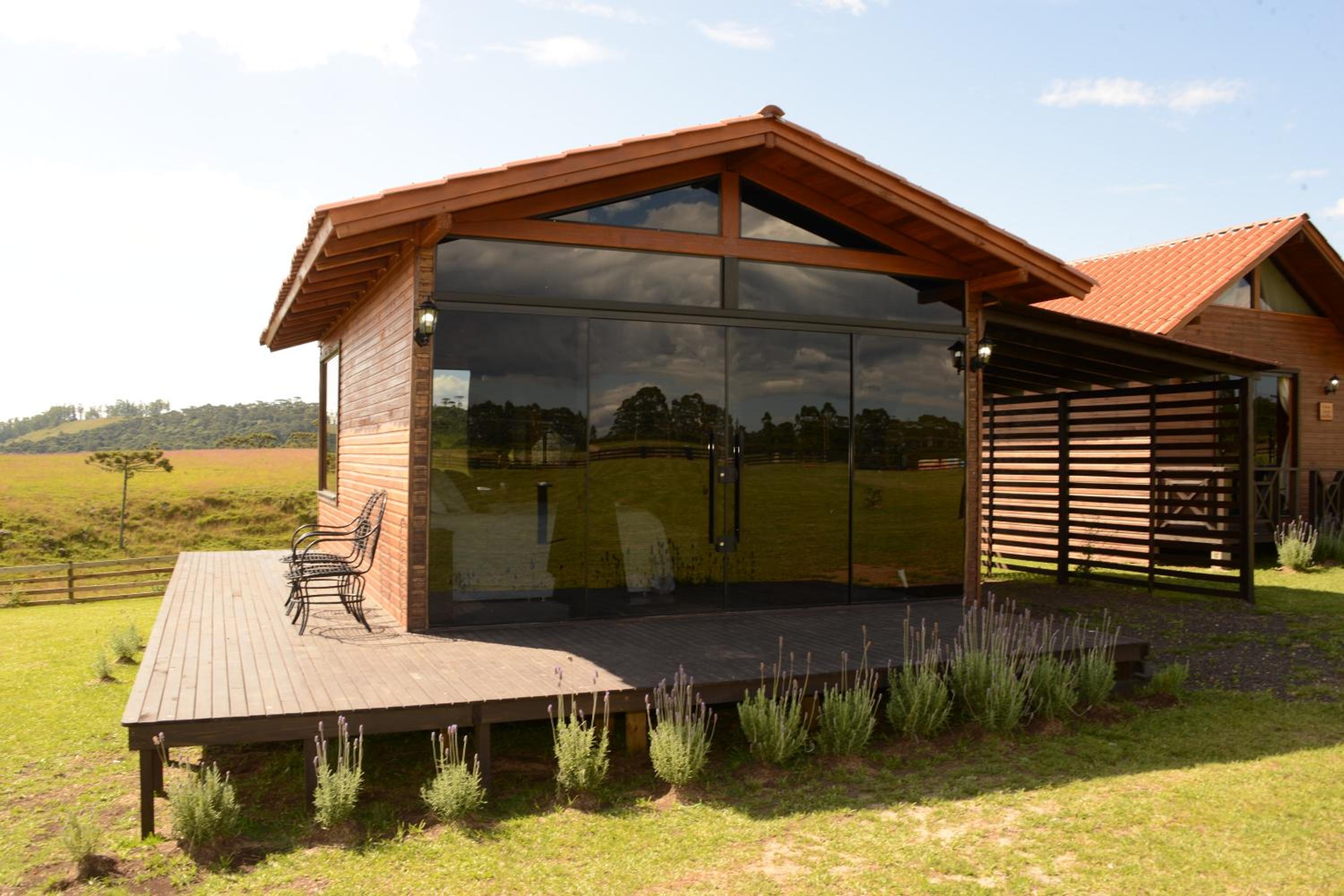 outdoor BBQ area