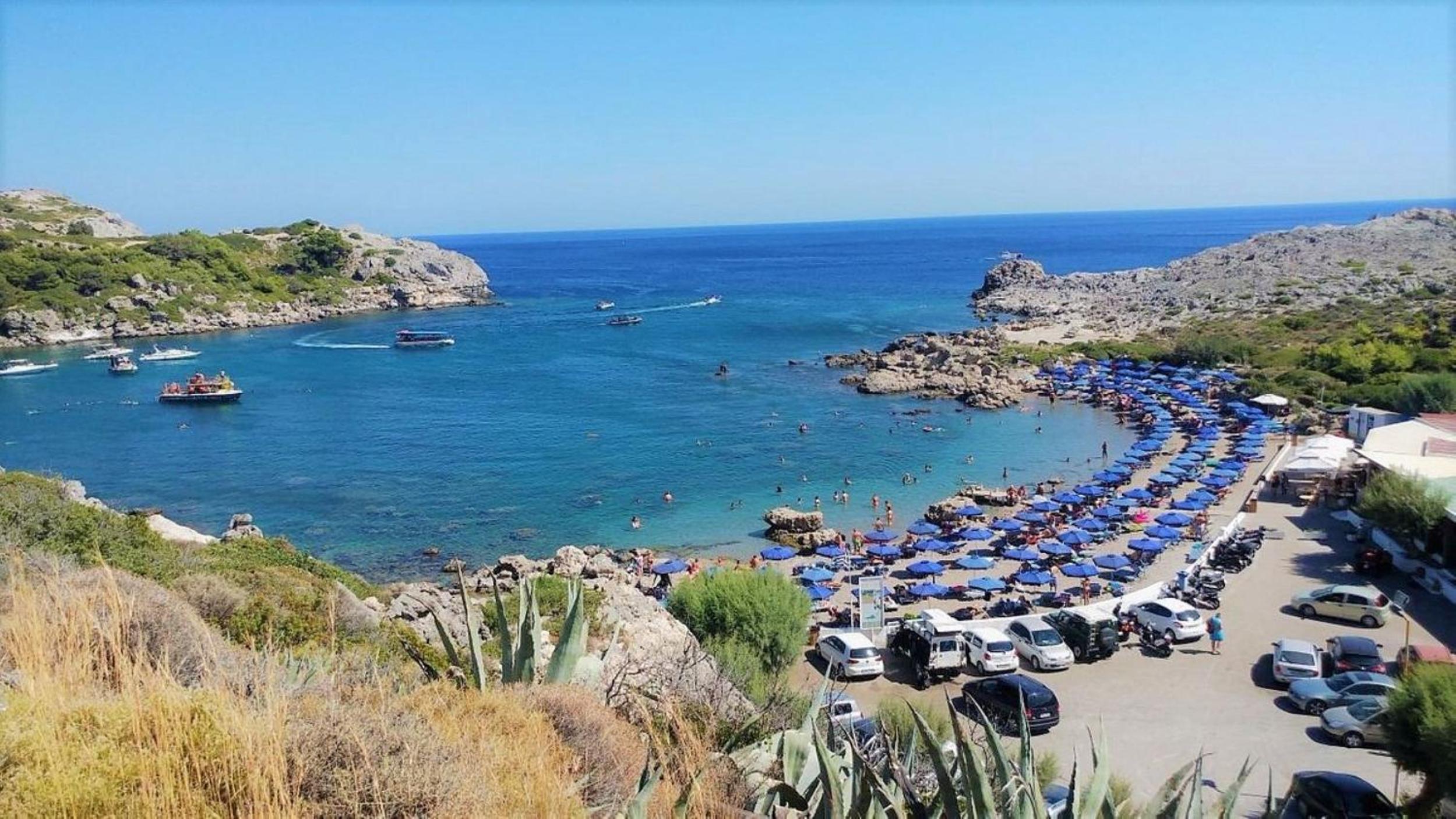 Savvinas House Faliraki-Traganou Beach view 2