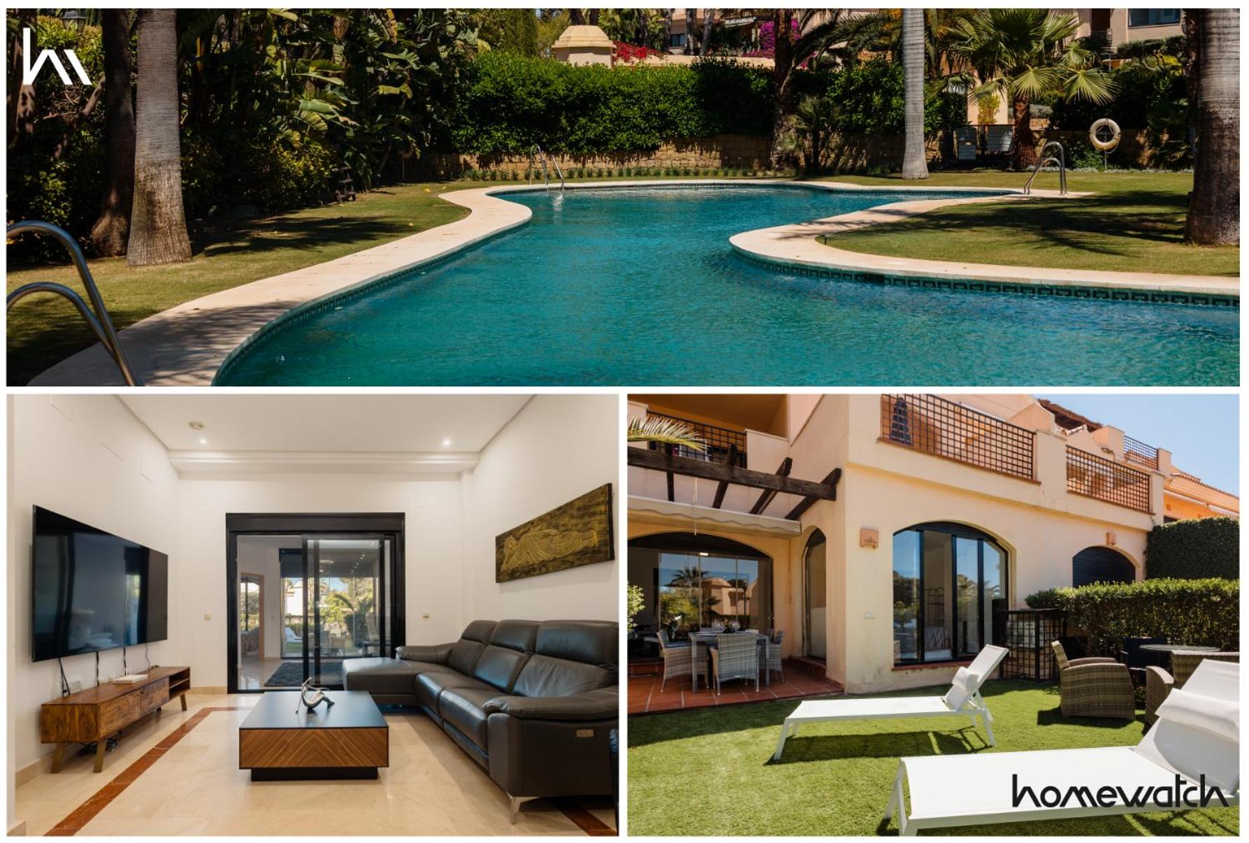 Hotel Apartment with 3 bedrooms and private garden in Puerto Banús!! - Image 1