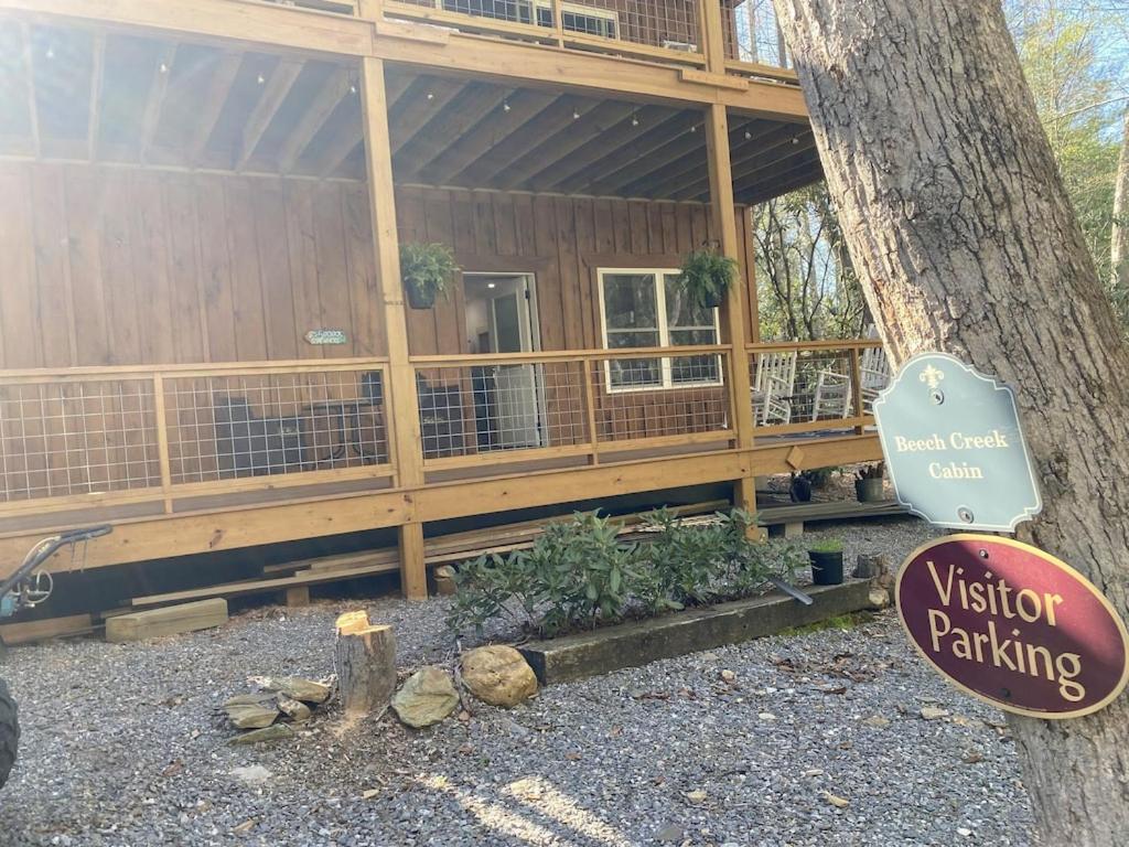 Beech Creek Cabin, lower unit, Black Mountain view 5