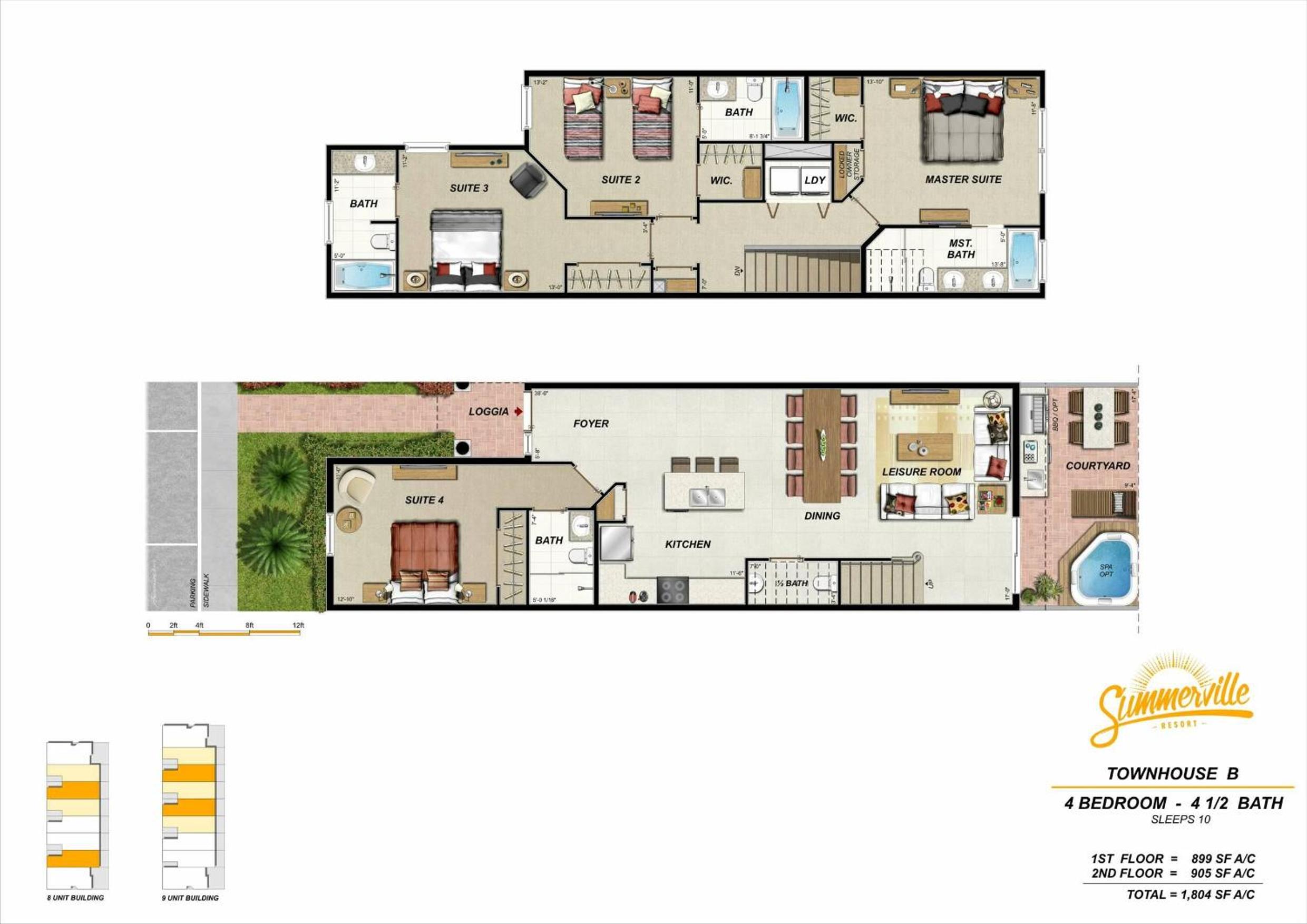 Dreamscape NEW 4 Suites Villa 5 min to Disney