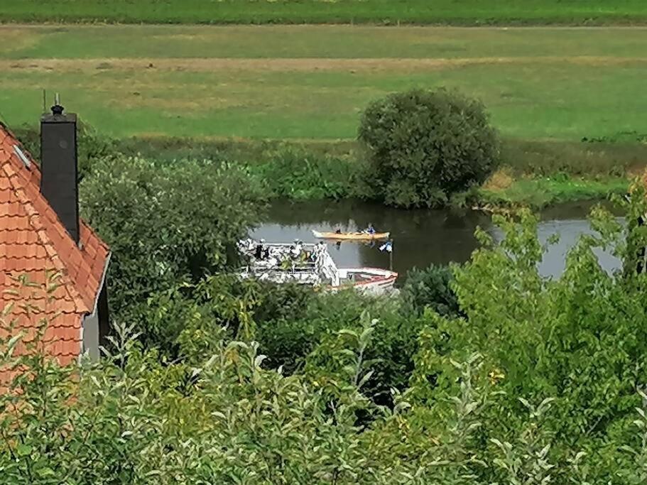 FeWo mit Weser-Fernblick