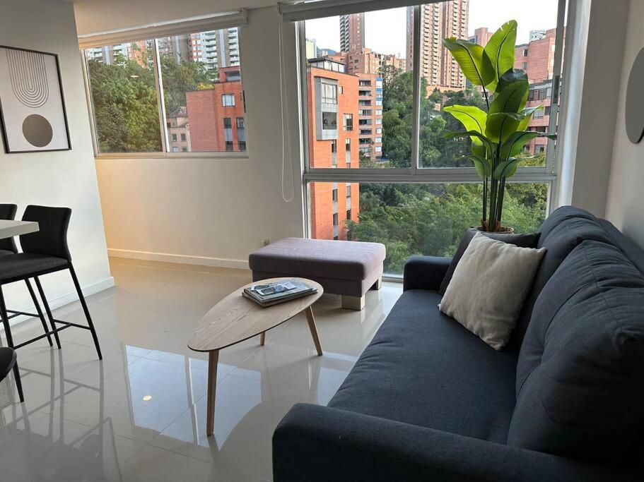 Lujoso apto en el poblado-panorámica de la ciudad! 1305