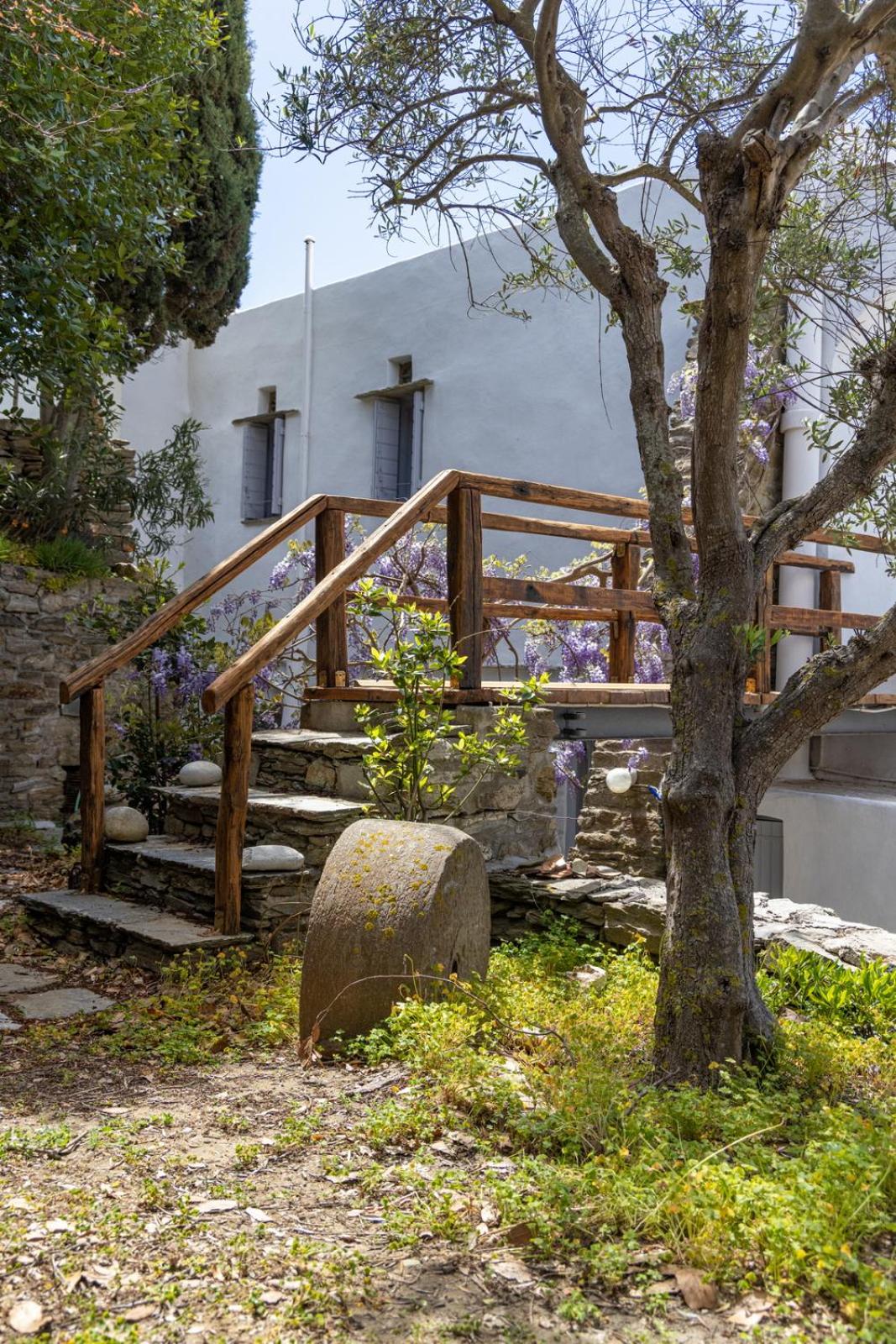 Traditional Tinos Olive Mill House view 5