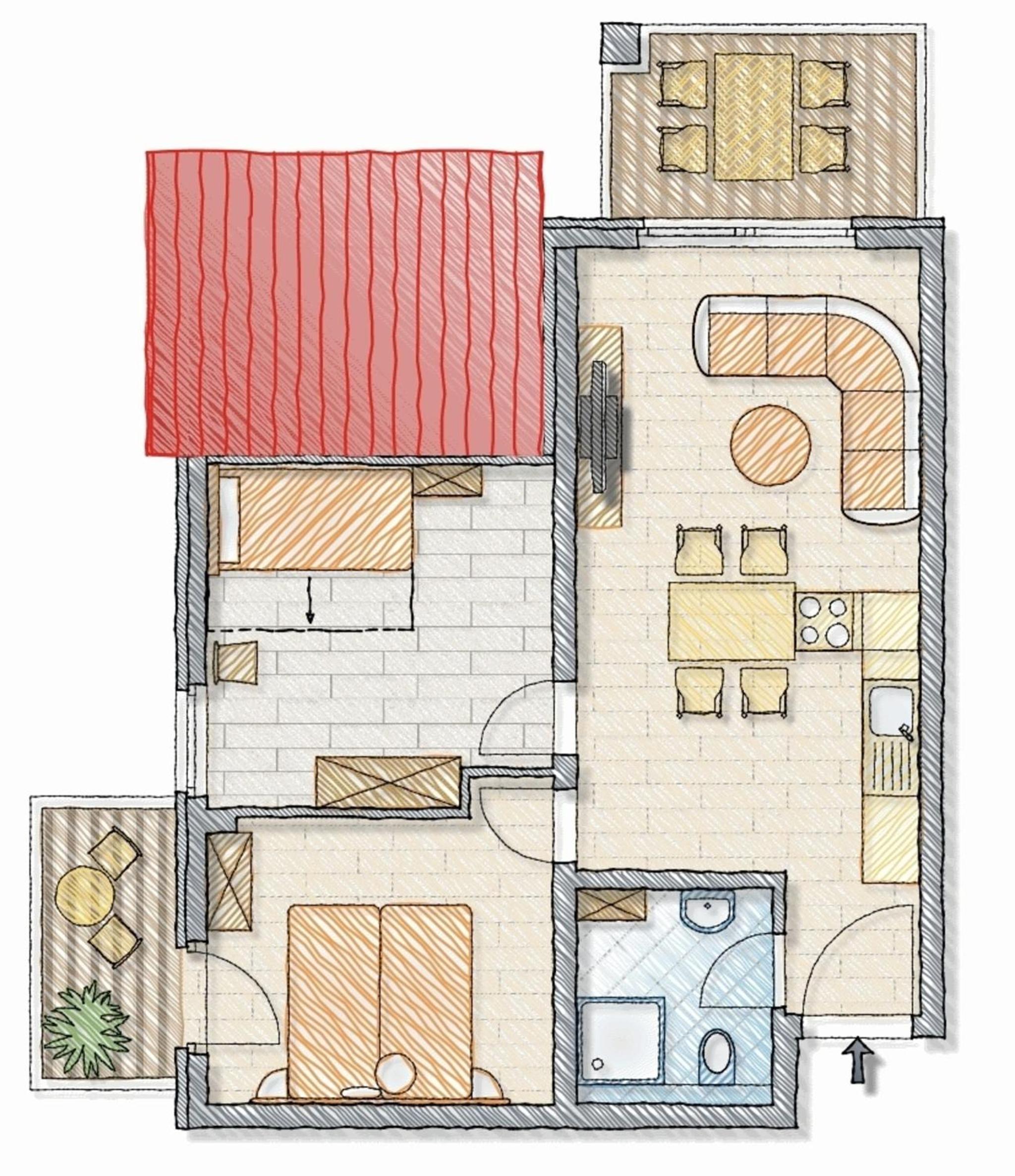 Ferienwohnung Toplaterne